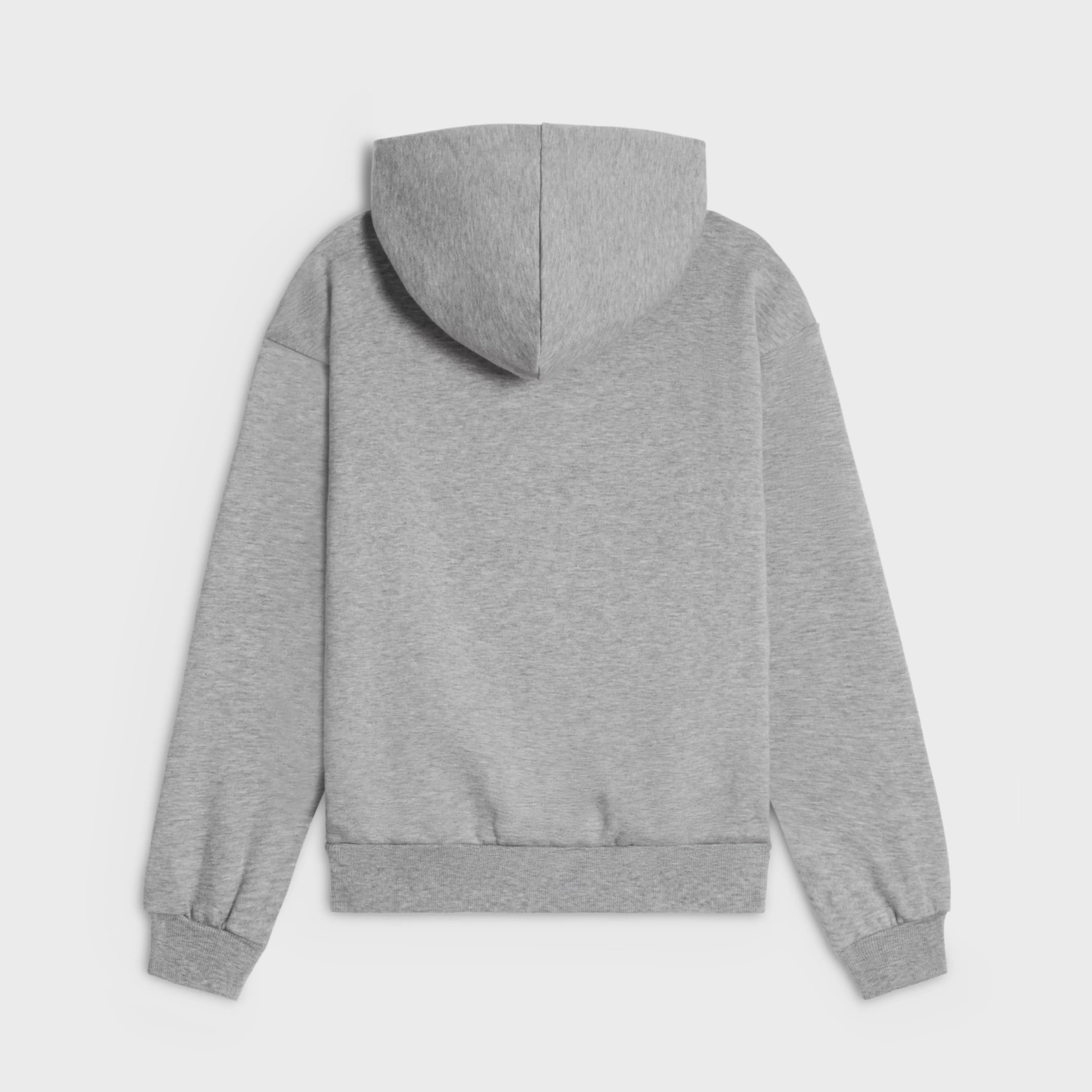 COTTON/CASHMERE TRIOMPHE HOODIE^CELINE New