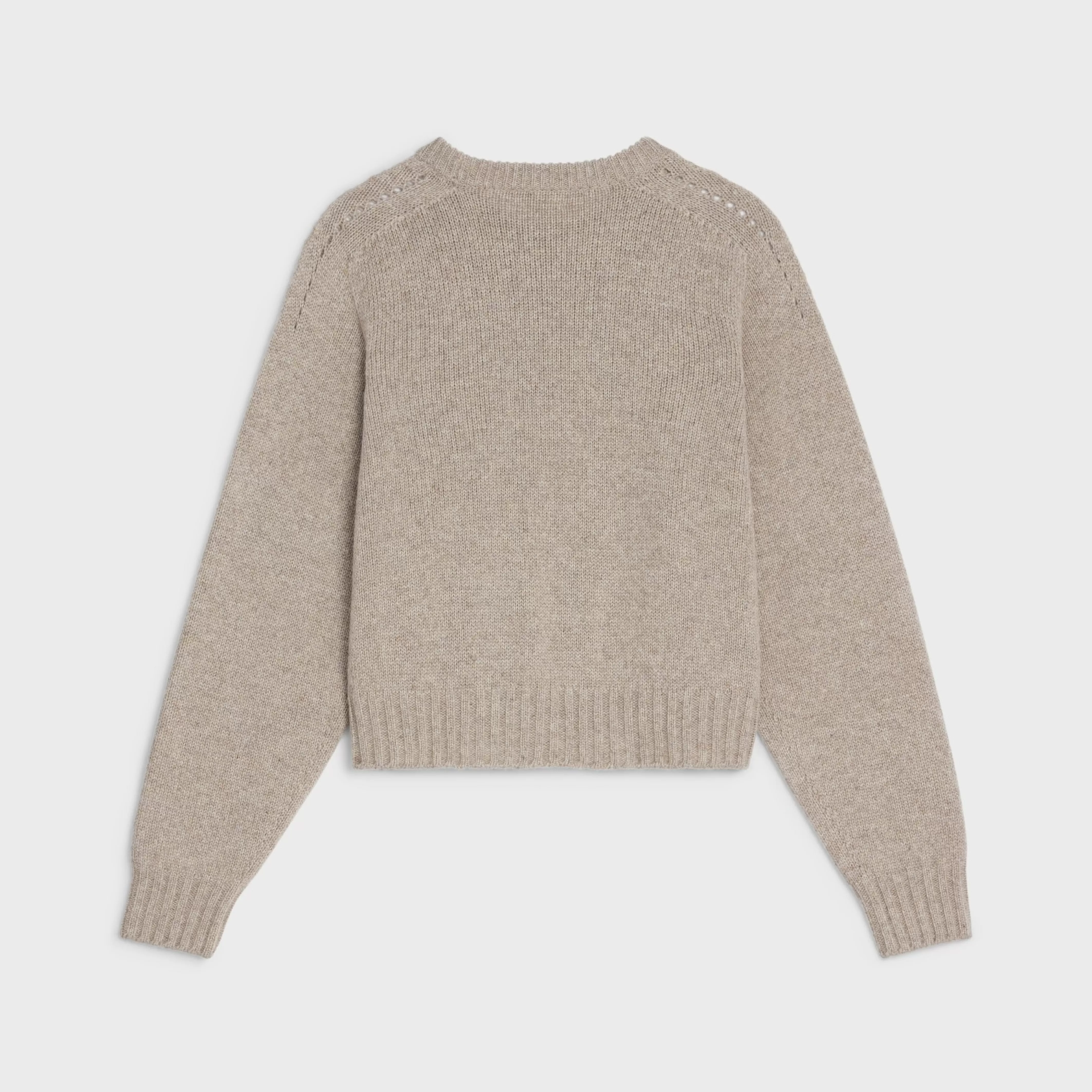 CREW NECK SWEATER IN SEAMLESS CASHMERE^CELINE Cheap