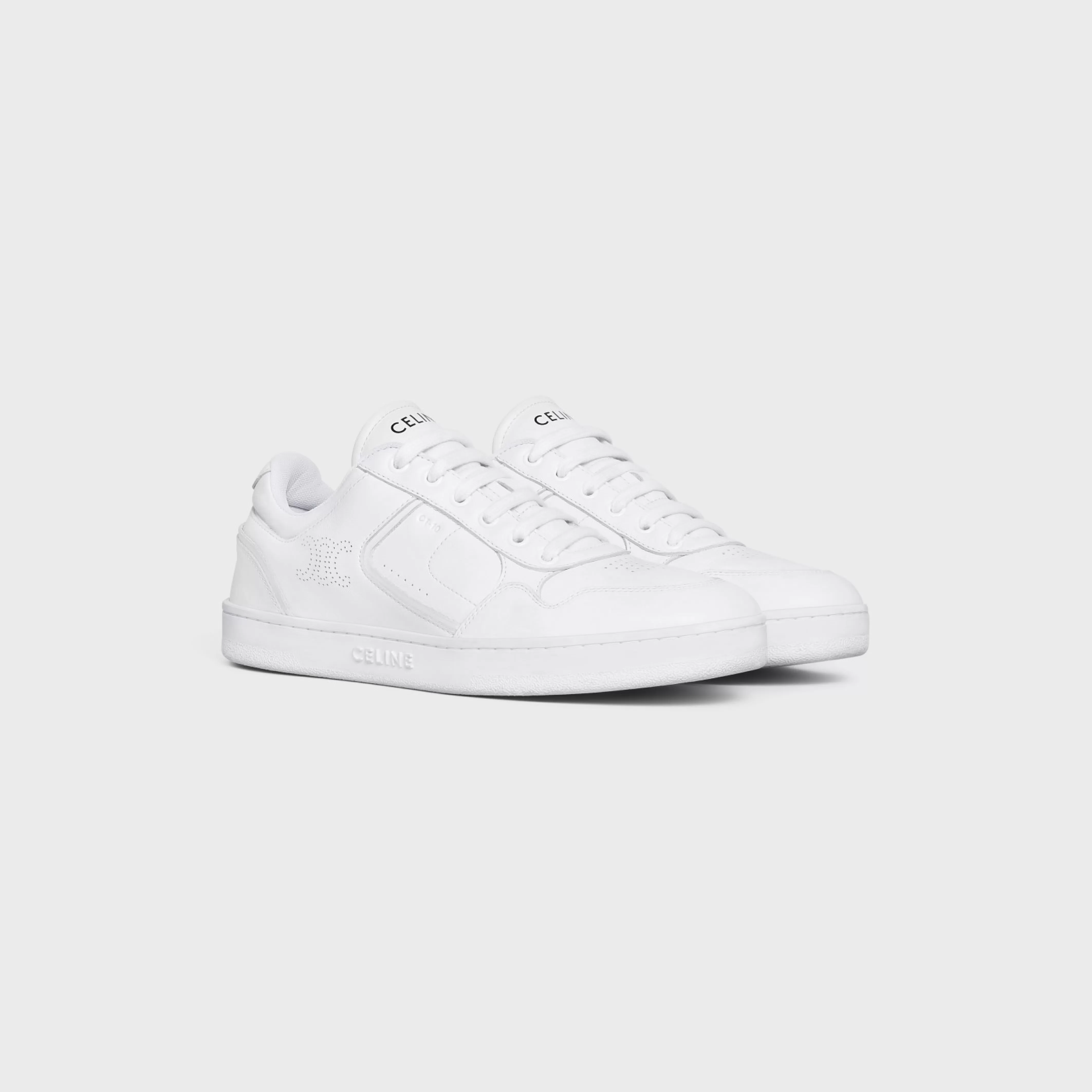 CT-10 TRAINER LOW LACE-UP SNEAKER in CALFSKIN^CELINE Online