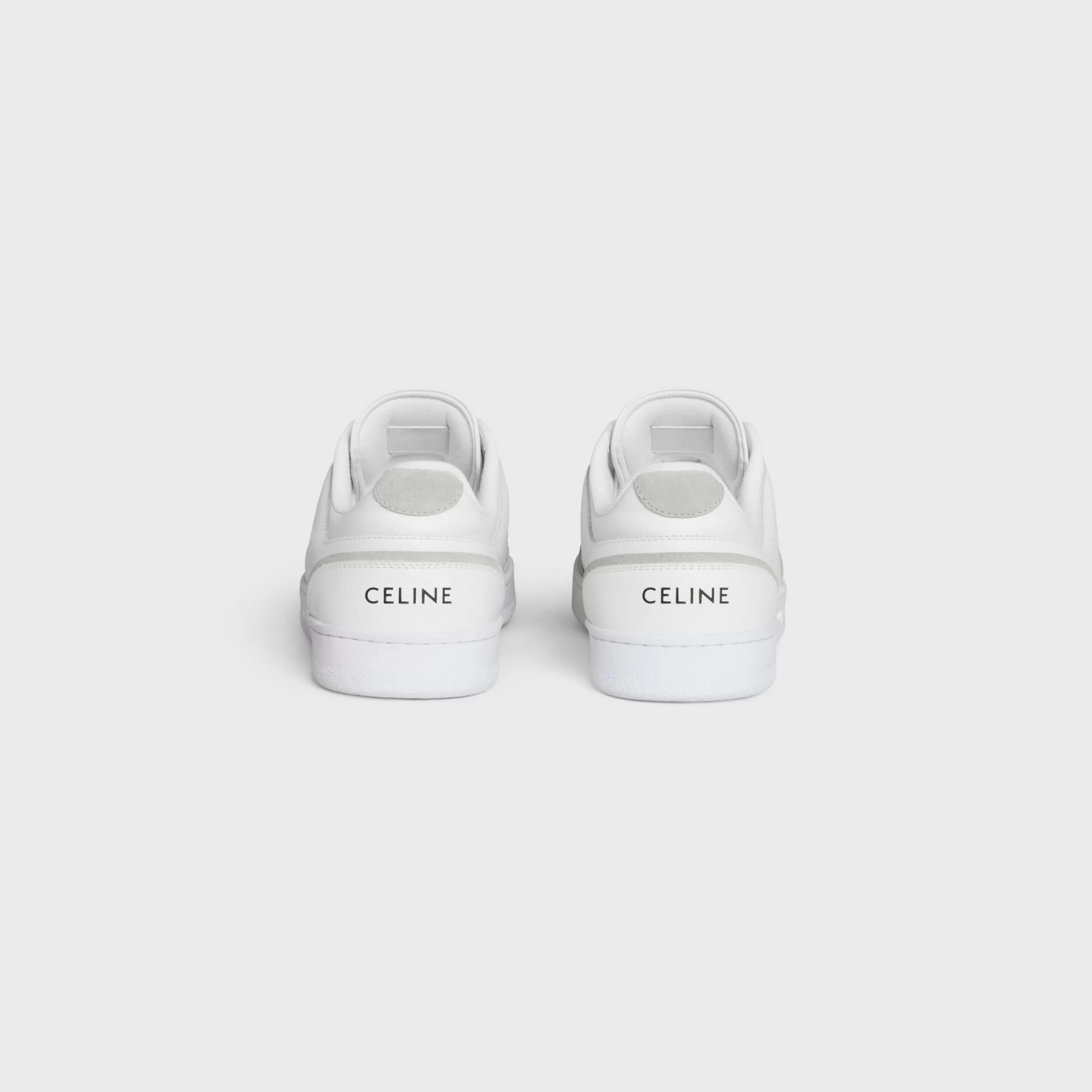 CT-10 TRAINER LOW LACE-UP SNEAKER in CALFSKIN AND SUEDE CALFSKIN^CELINE Cheap