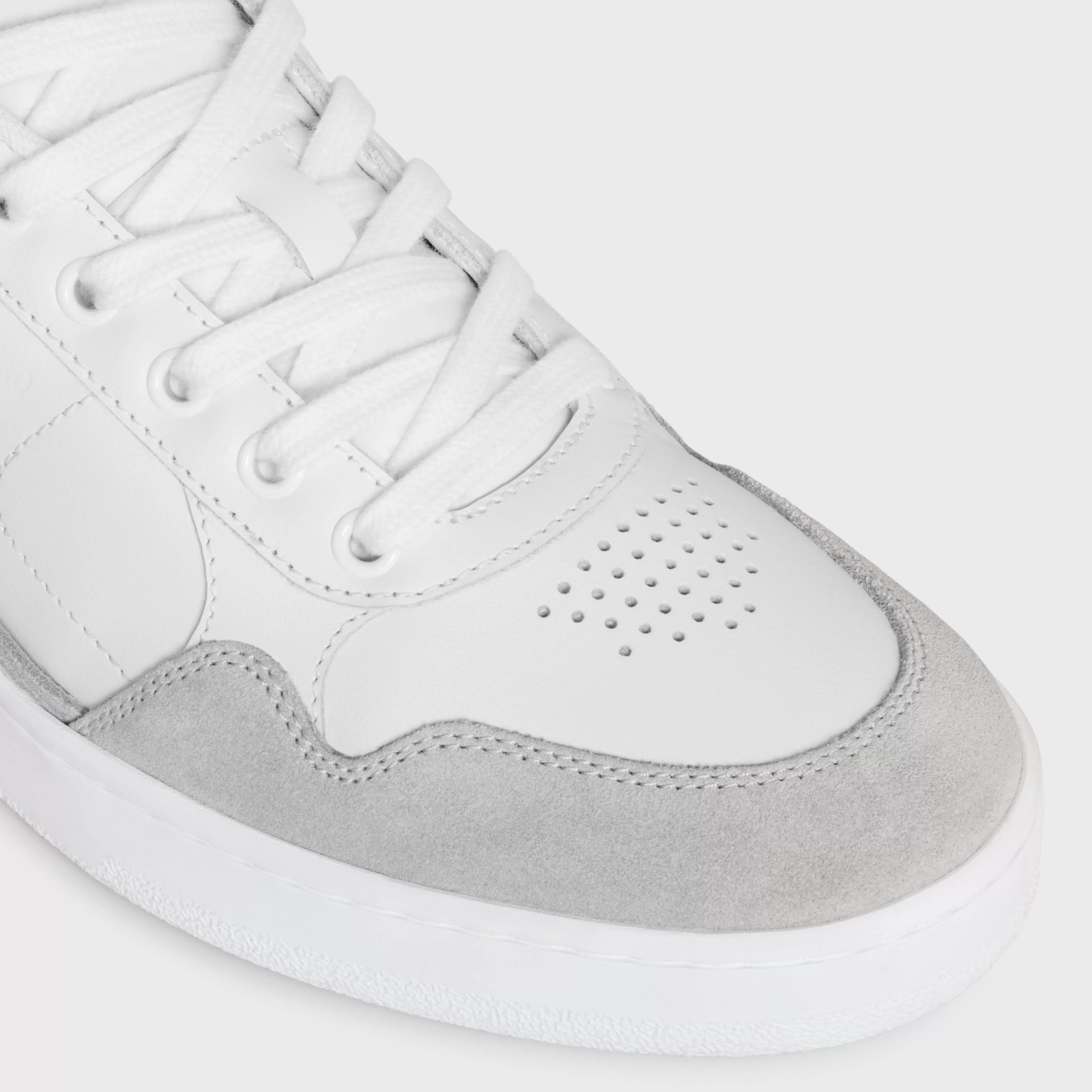 CT-10 TRAINER LOW LACE-UP SNEAKER in CALFSKIN AND SUEDE CALFSKIN^CELINE Cheap