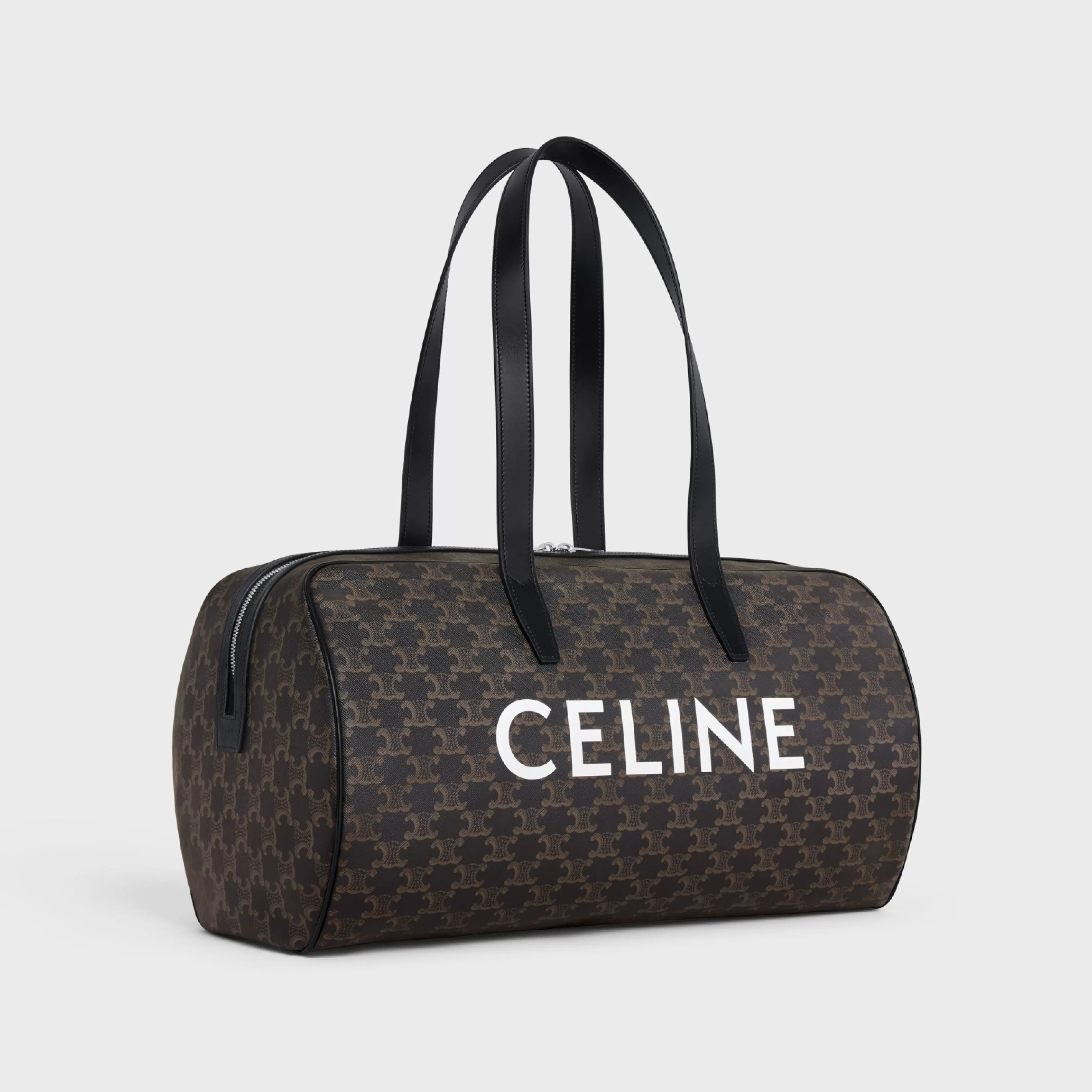 Duffle bag in Triomphe Canvas with print^CELINE Fashion