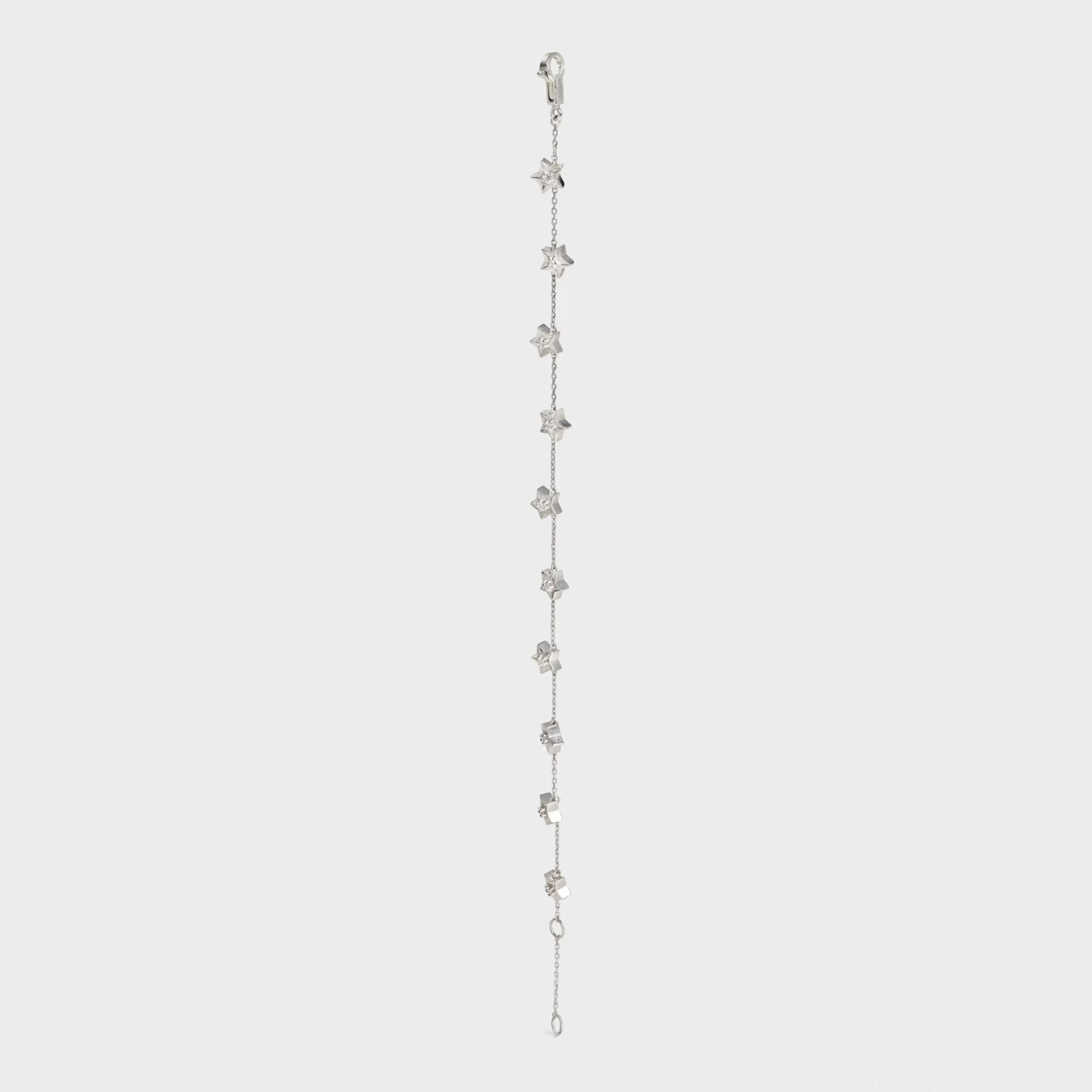 Etoile Multi Stars Bracelet in White Gold and Diamonds^CELINE New