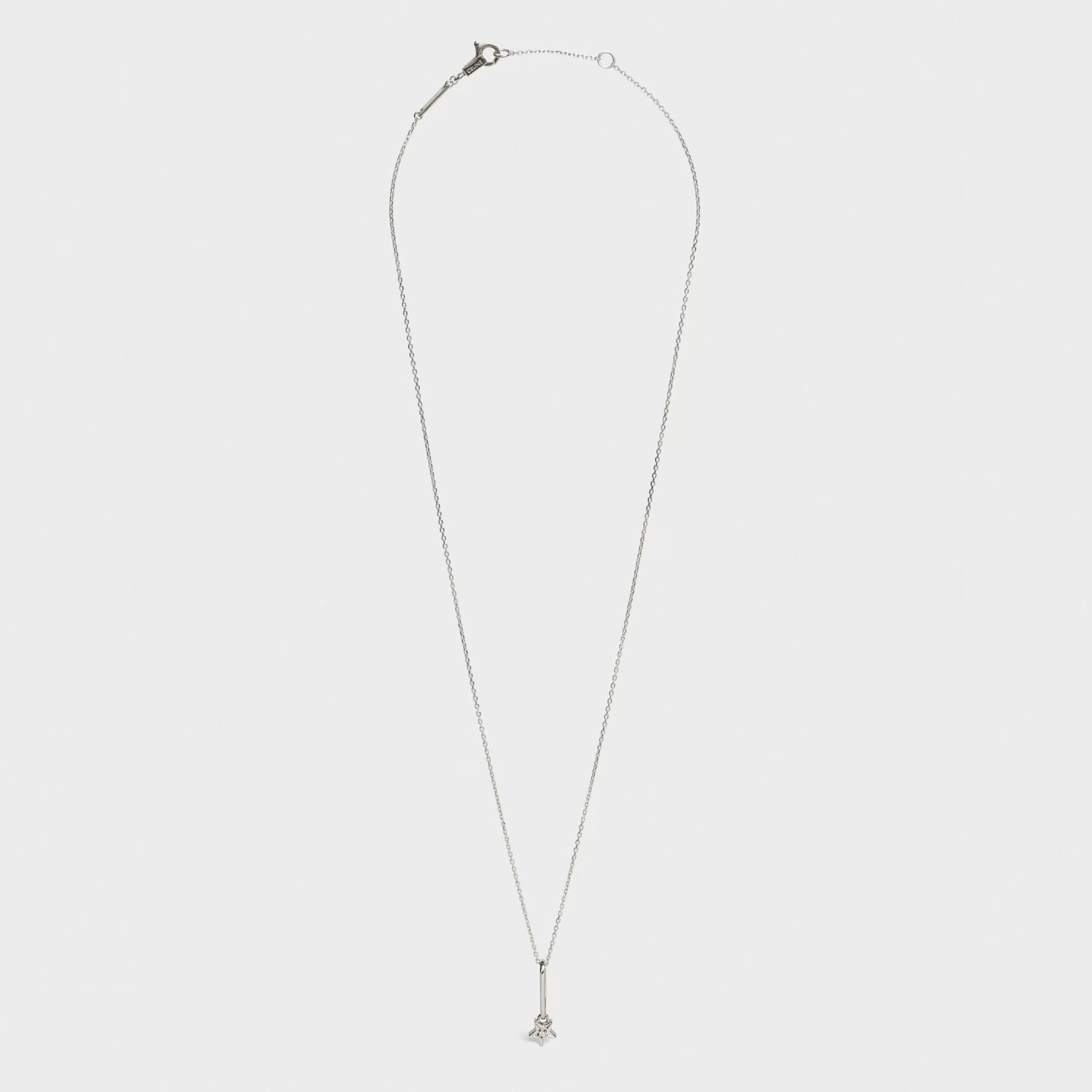 Etoile Necklace in White Gold and Diamond^CELINE Store