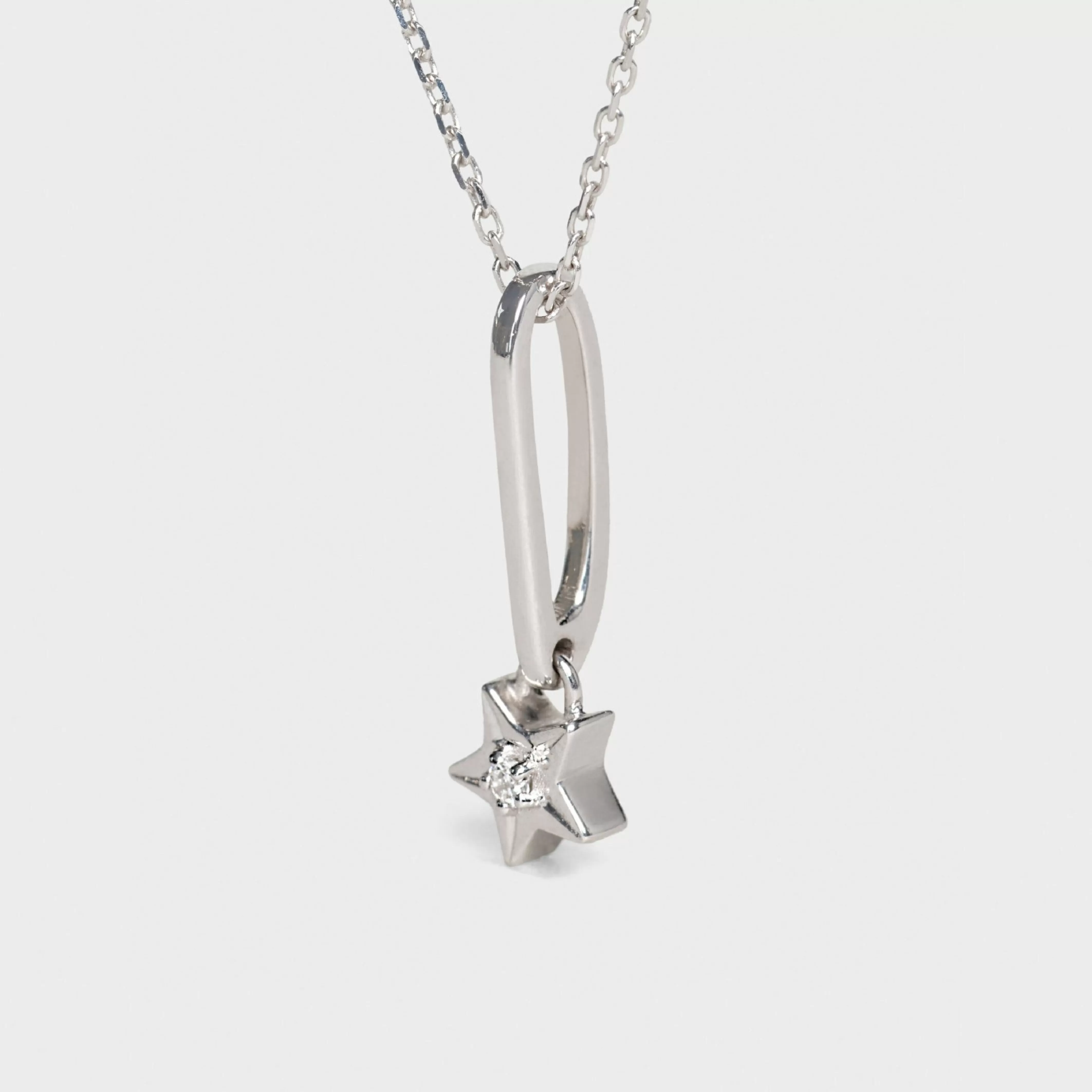 Etoile Necklace in White Gold and Diamond^CELINE Store