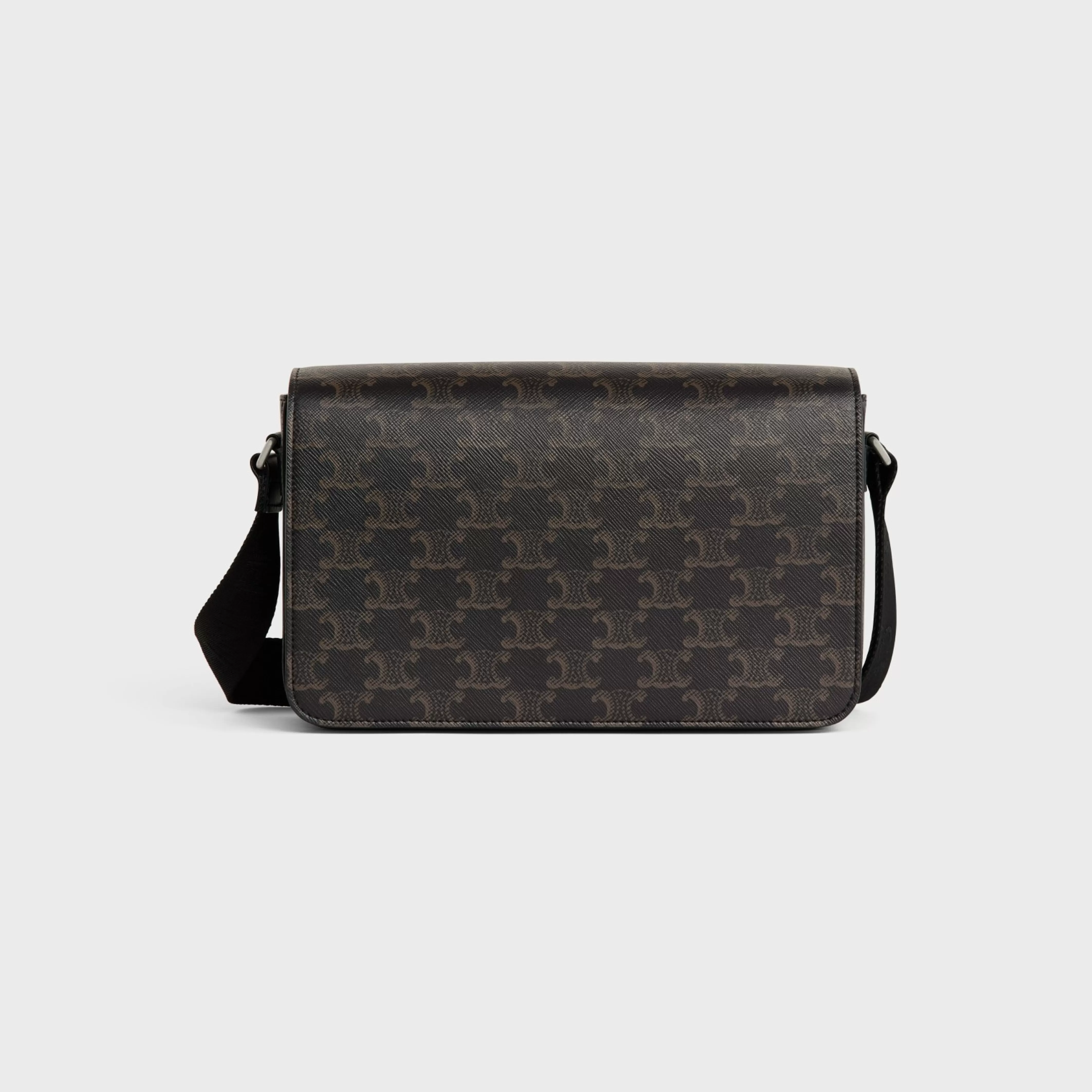 Flap Messenger in TRIOMPHE CANVAS AND CALFSKIN^CELINE Best Sale