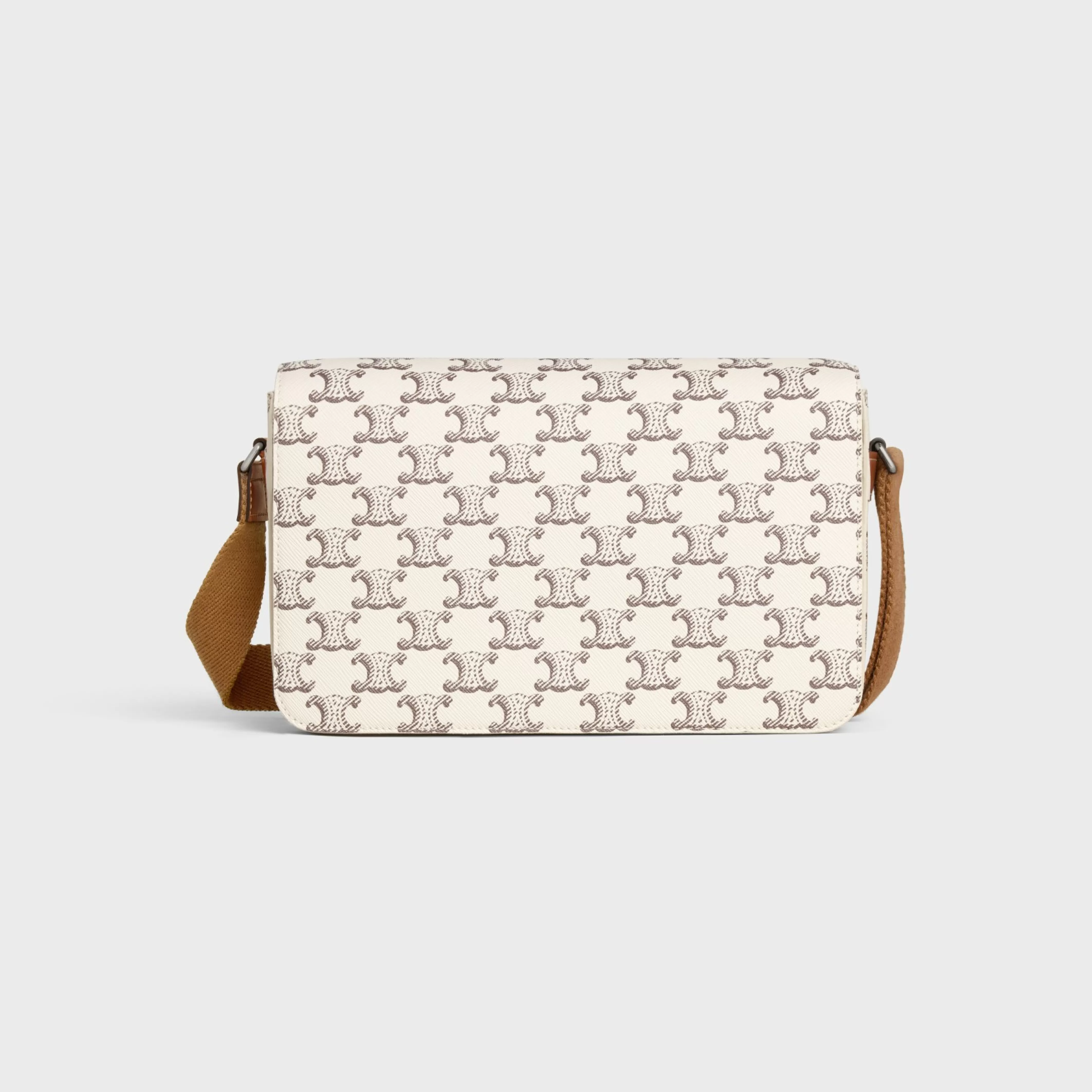 Flap Messenger in Triomphe Canvas and Calfskin^CELINE Clearance