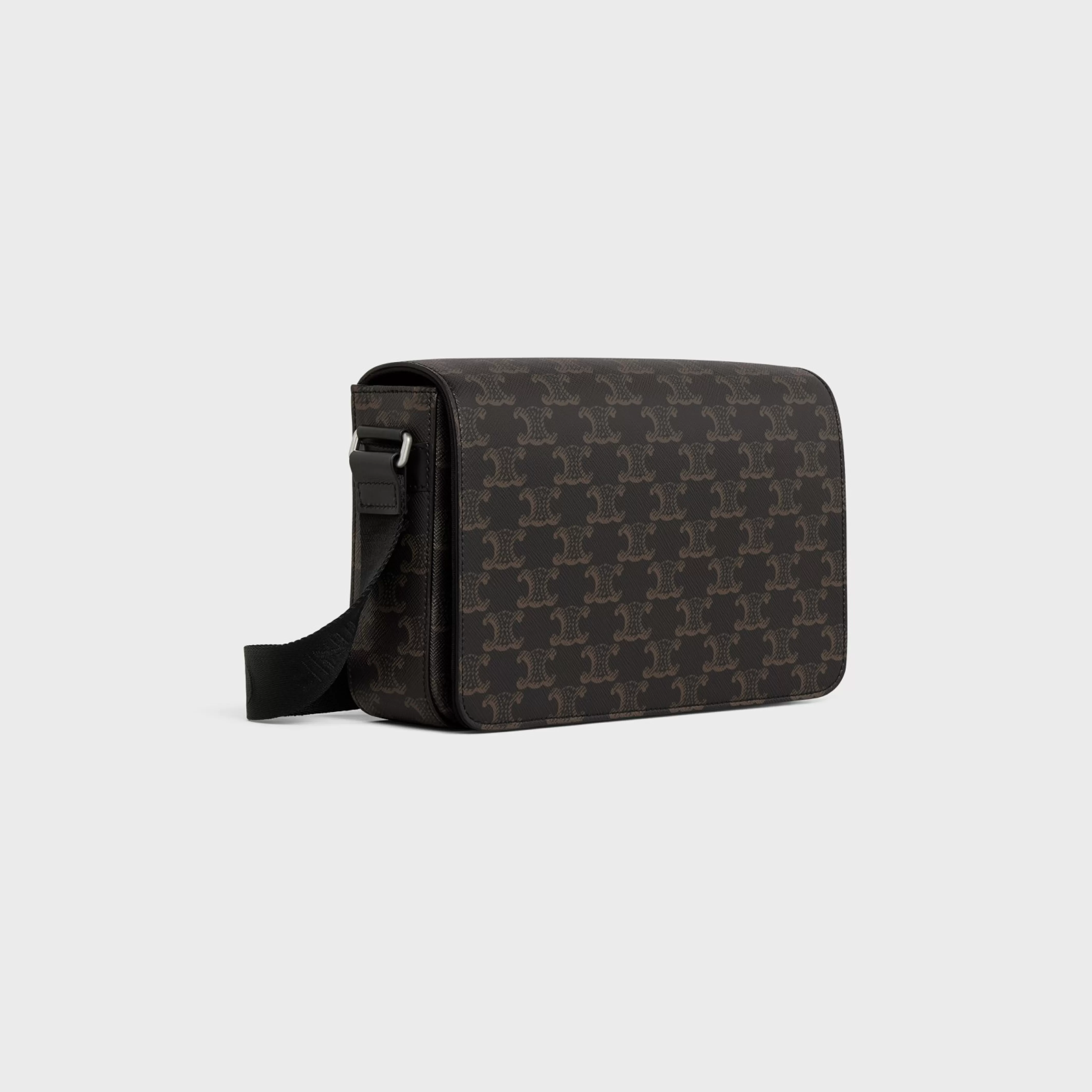 Flap Messenger in TRIOMPHE CANVAS AND CALFSKIN^CELINE Best Sale