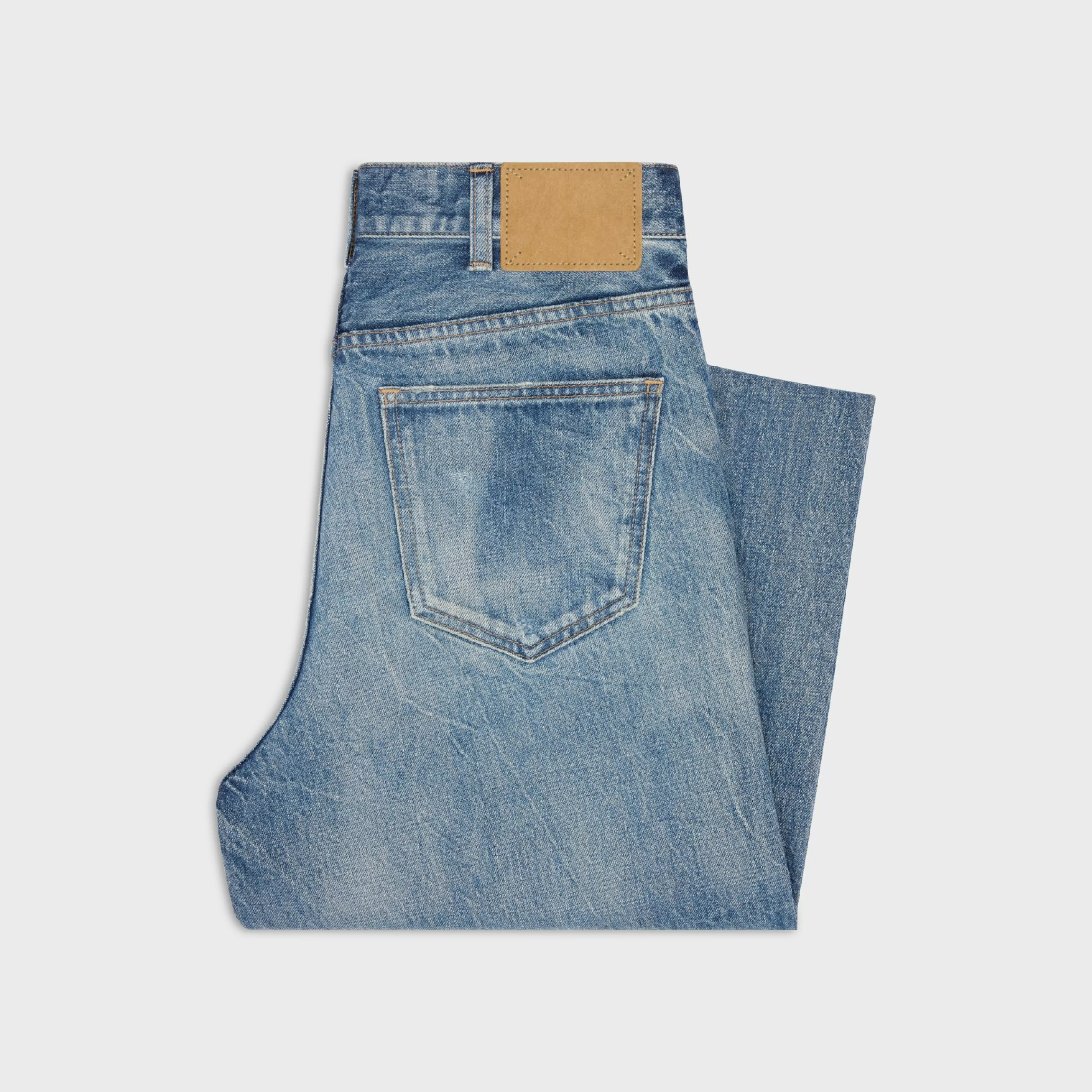 flared surf jeans in summer dazed wash denim^CELINE Flash Sale