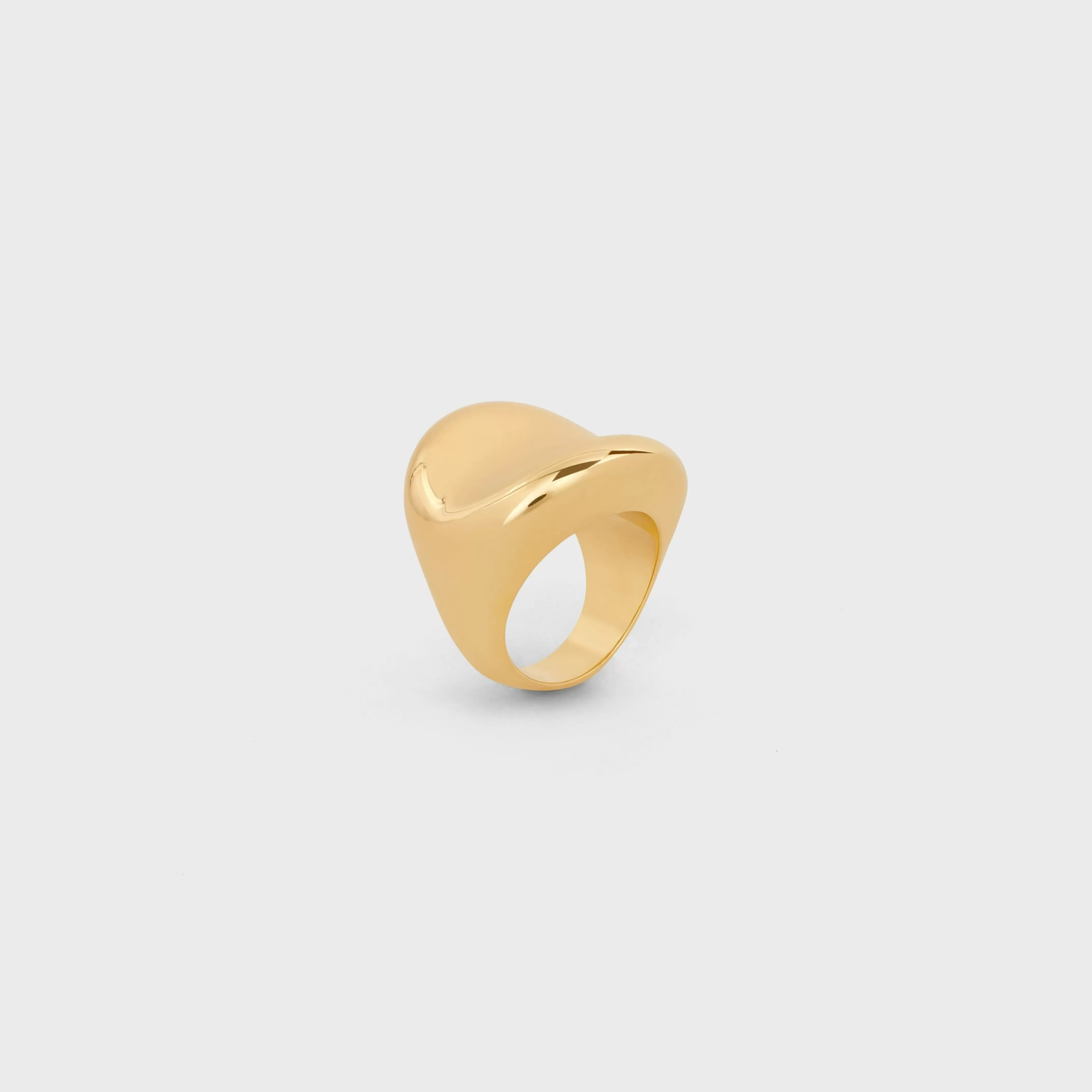 Fmes Abstraites Cosmos Ring in Brass with Gold Finish^CELINE Best