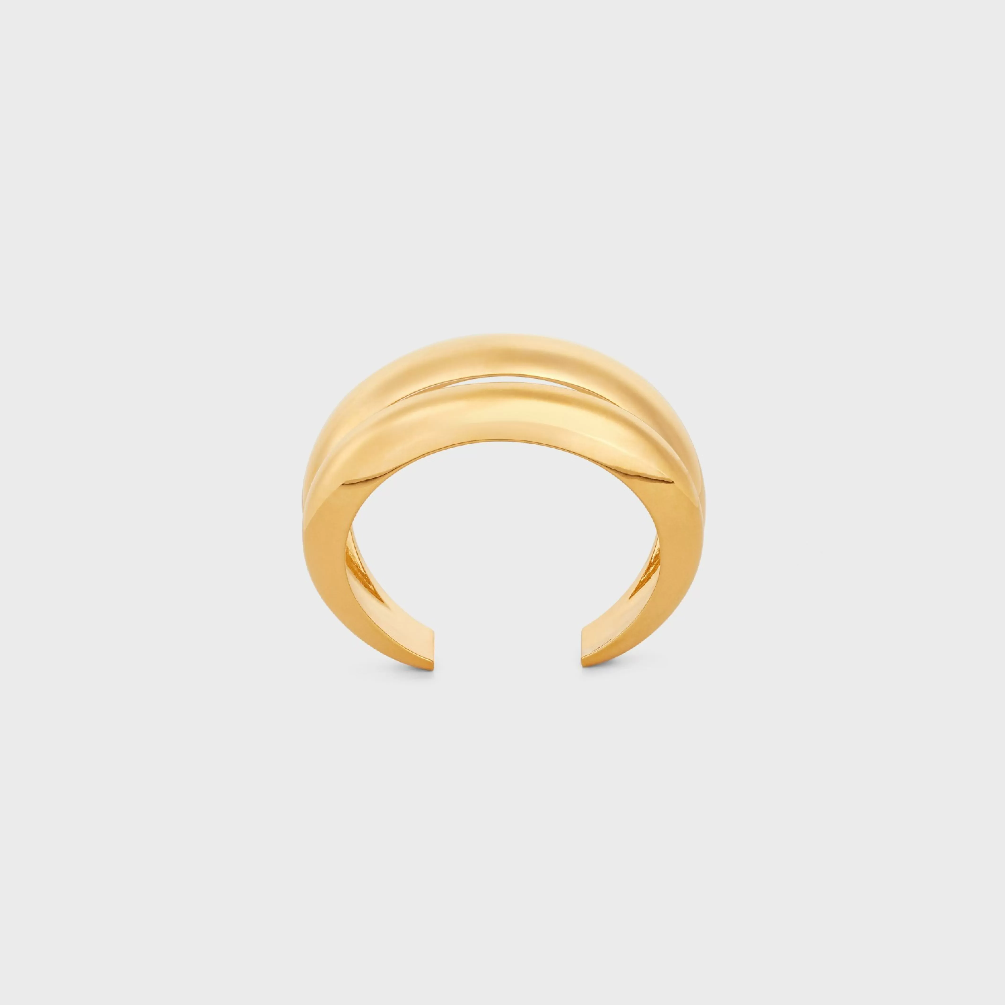 Fmes Abstraites Cuff in Brass with Gold Finish^CELINE Cheap