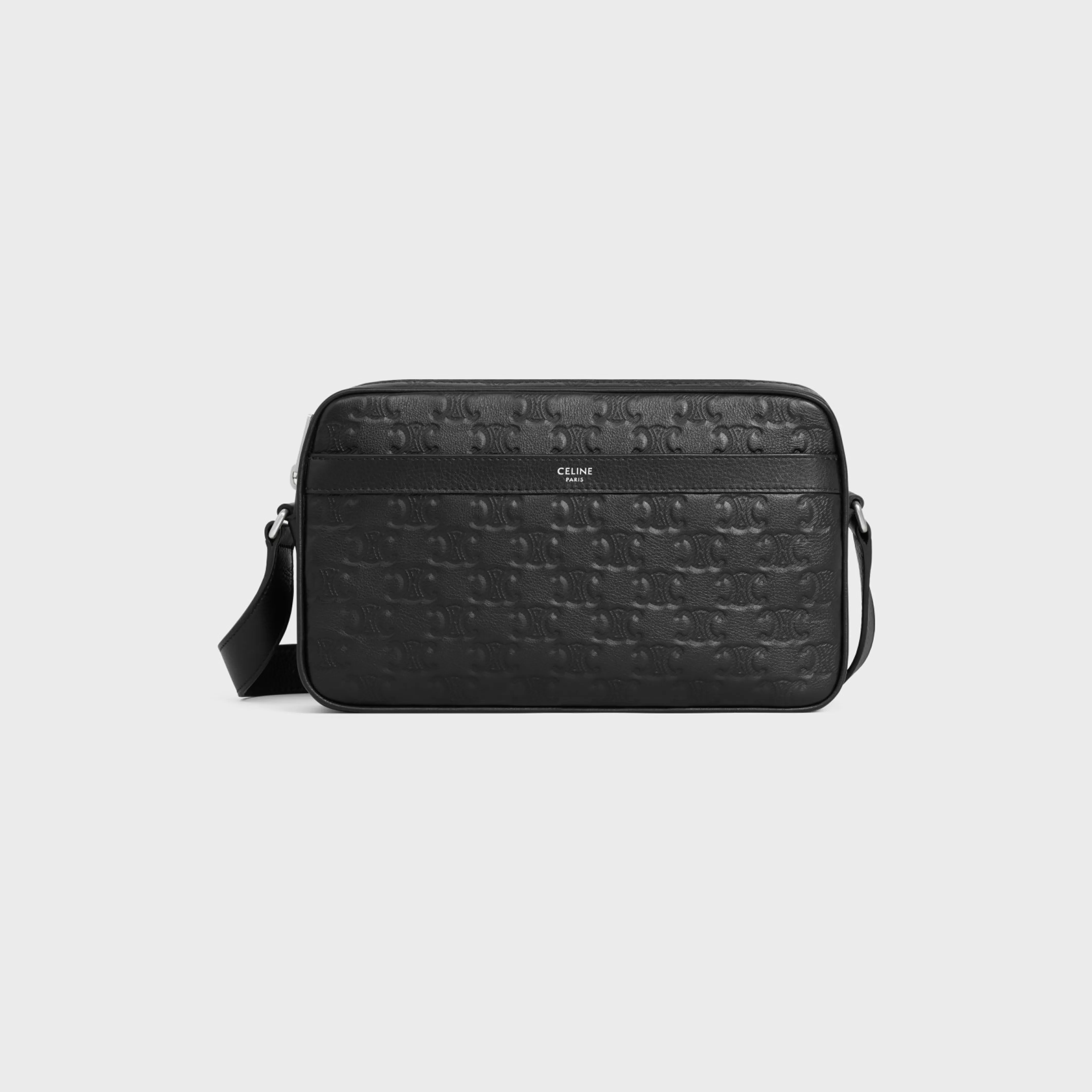 Horizontal Messenger Triomphe A.O.Calf W/Triom. Emb^CELINE Fashion