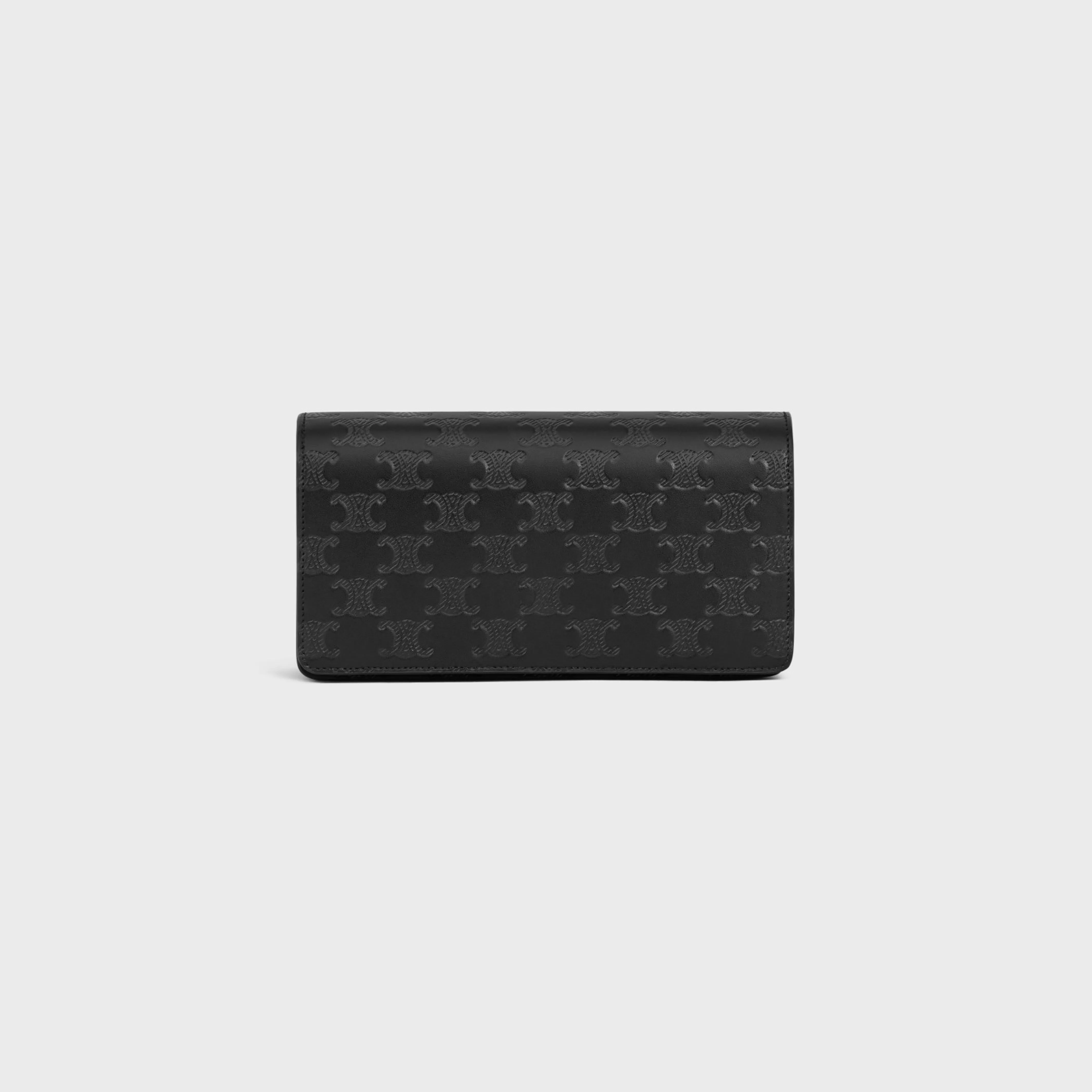 Horizontal Sleeve in Calfskin with triomphe embossed^CELINE Online