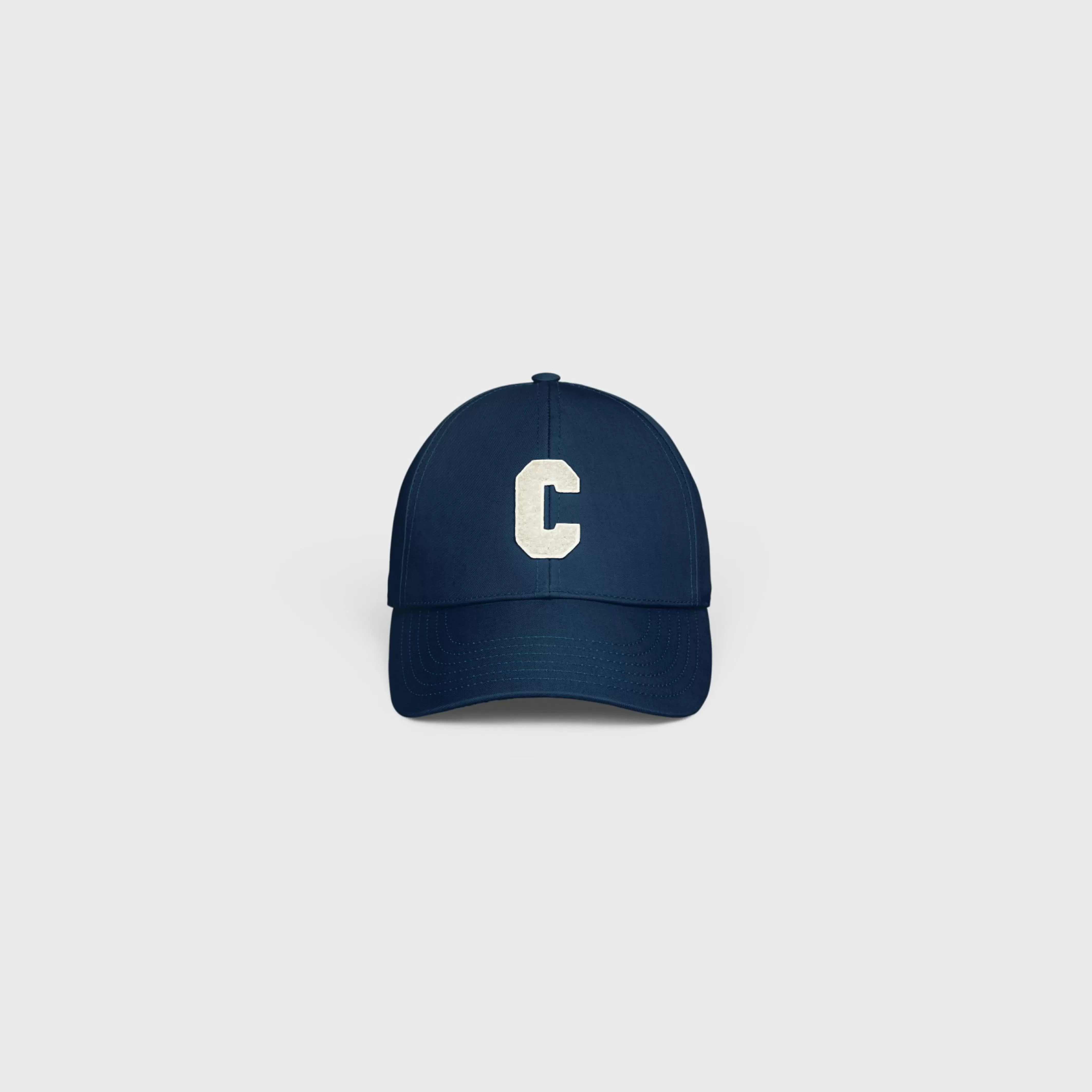 INITIAL BASEBALL CAP IN COTTON^CELINE Store