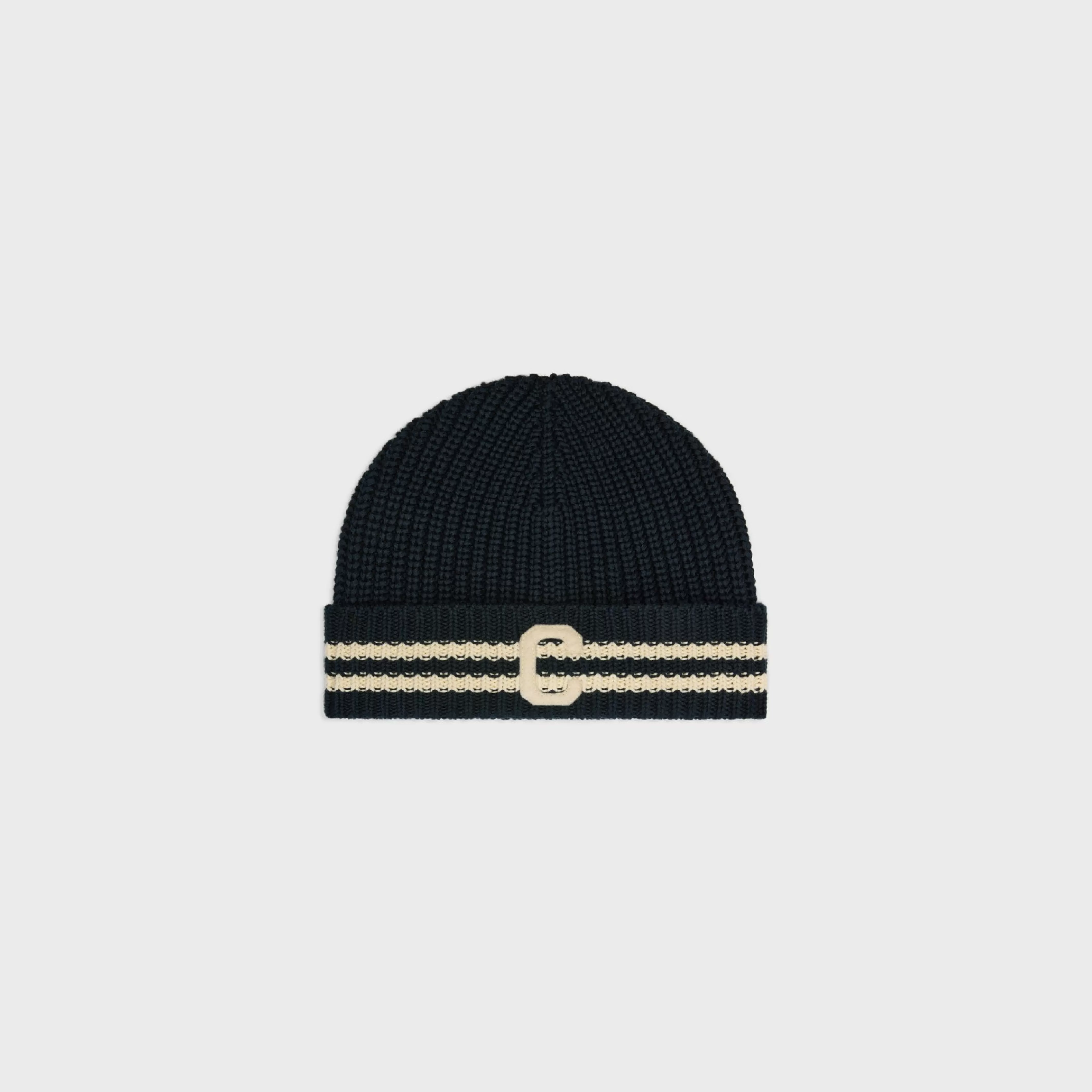 initial beanie in cotton^CELINE Discount