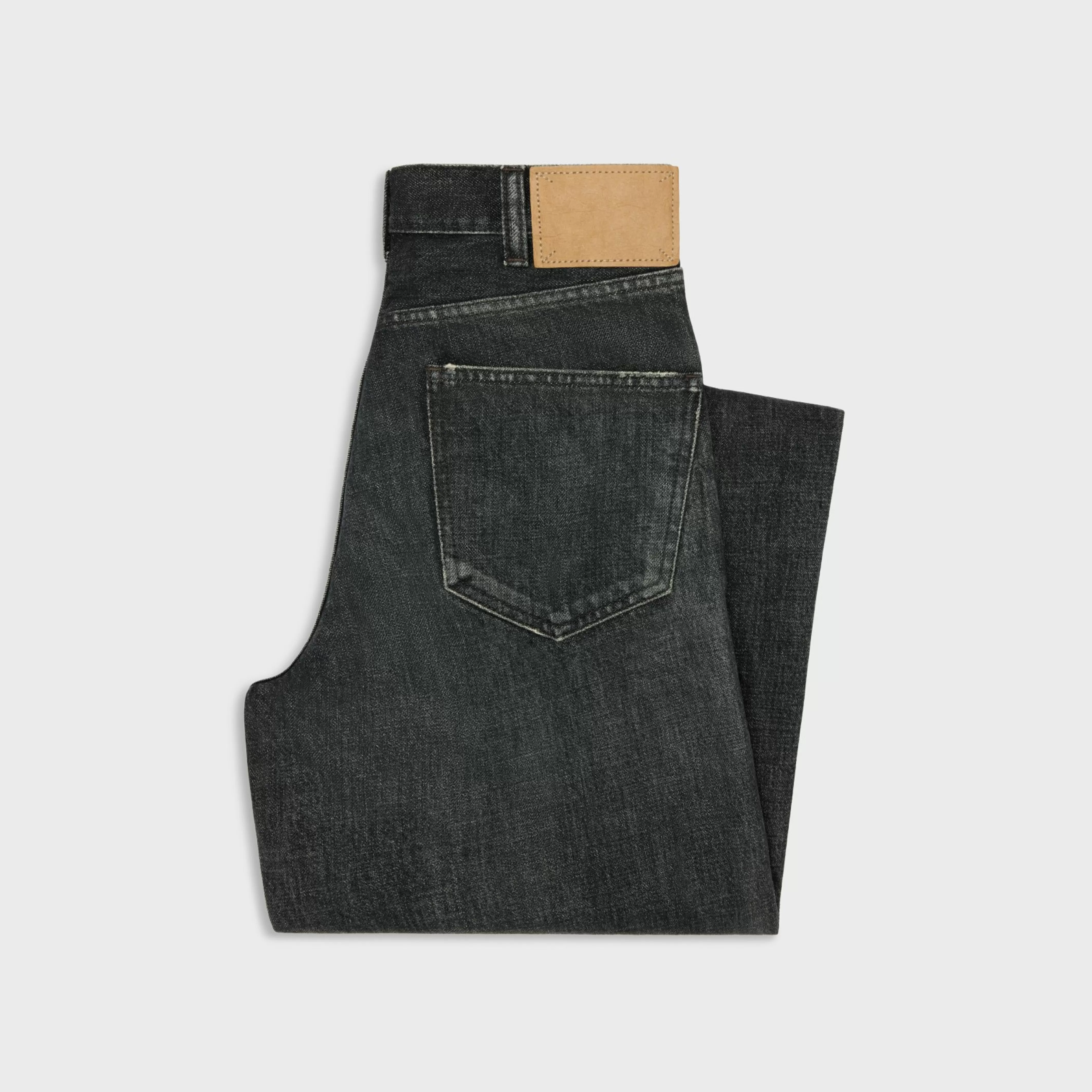 kitty jeans in black ice rinse wash denim^CELINE Shop