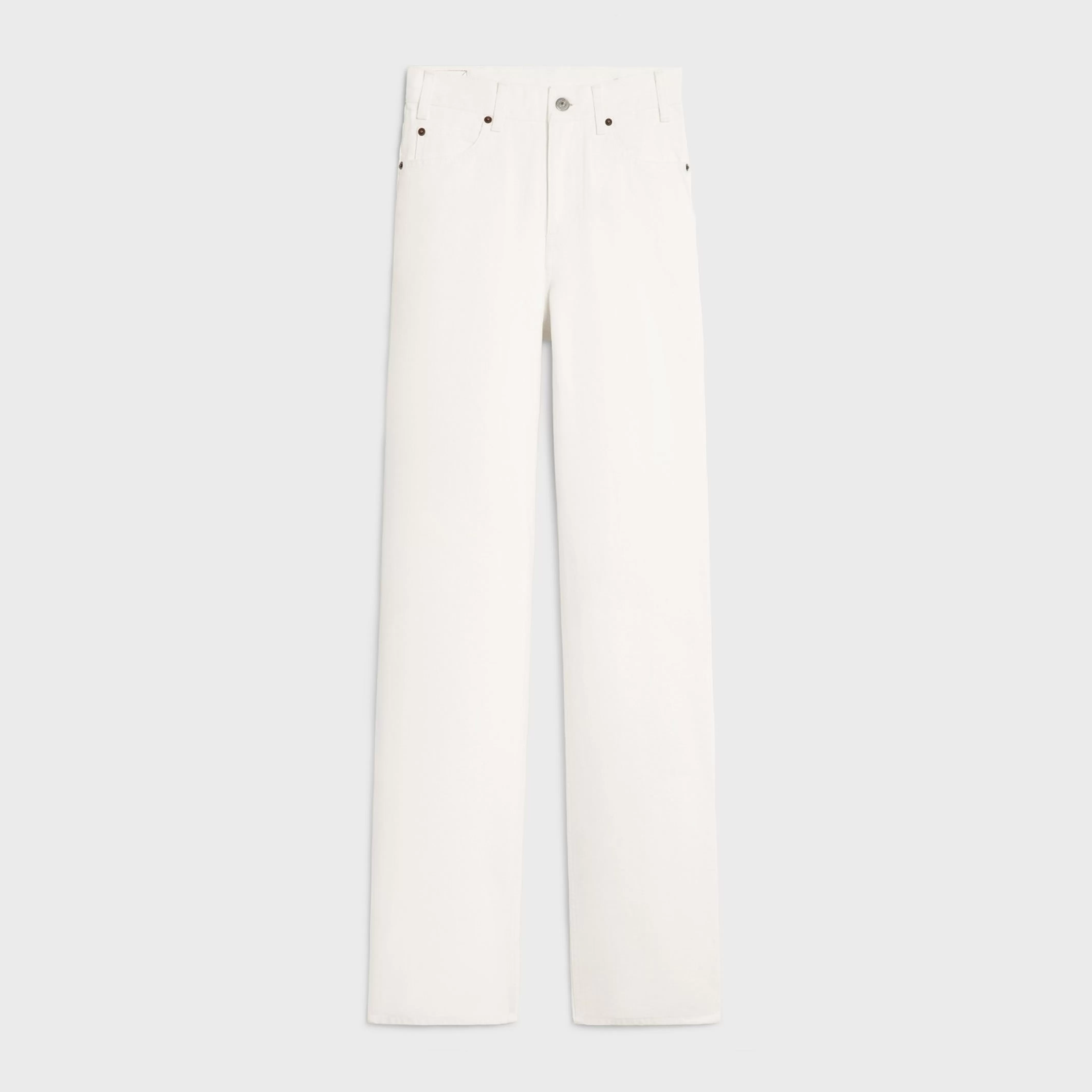 kitty jeans in optic white wash denim^CELINE Cheap