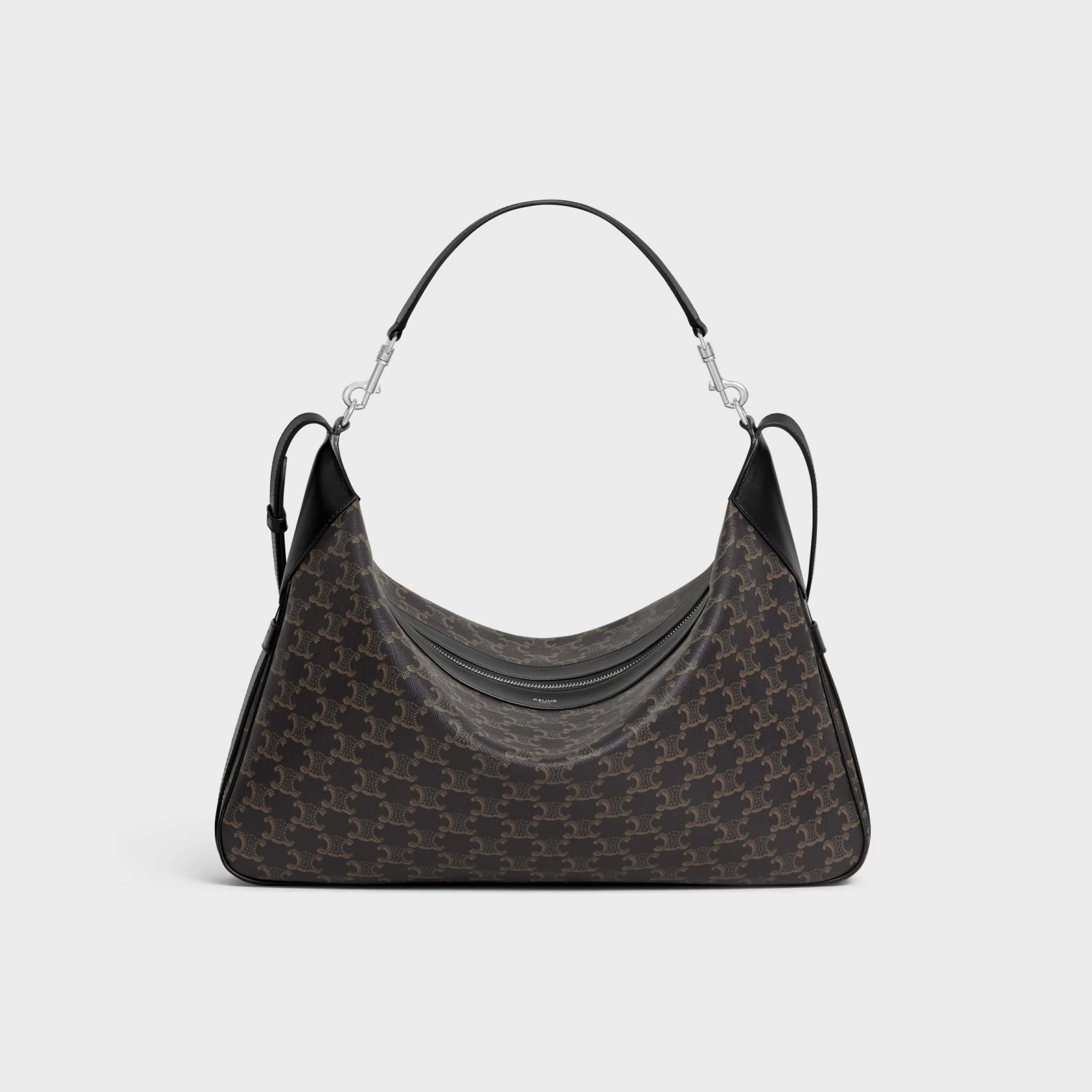 Large Strap Romy in Triomphe canvas and calfskin^CELINE Fashion