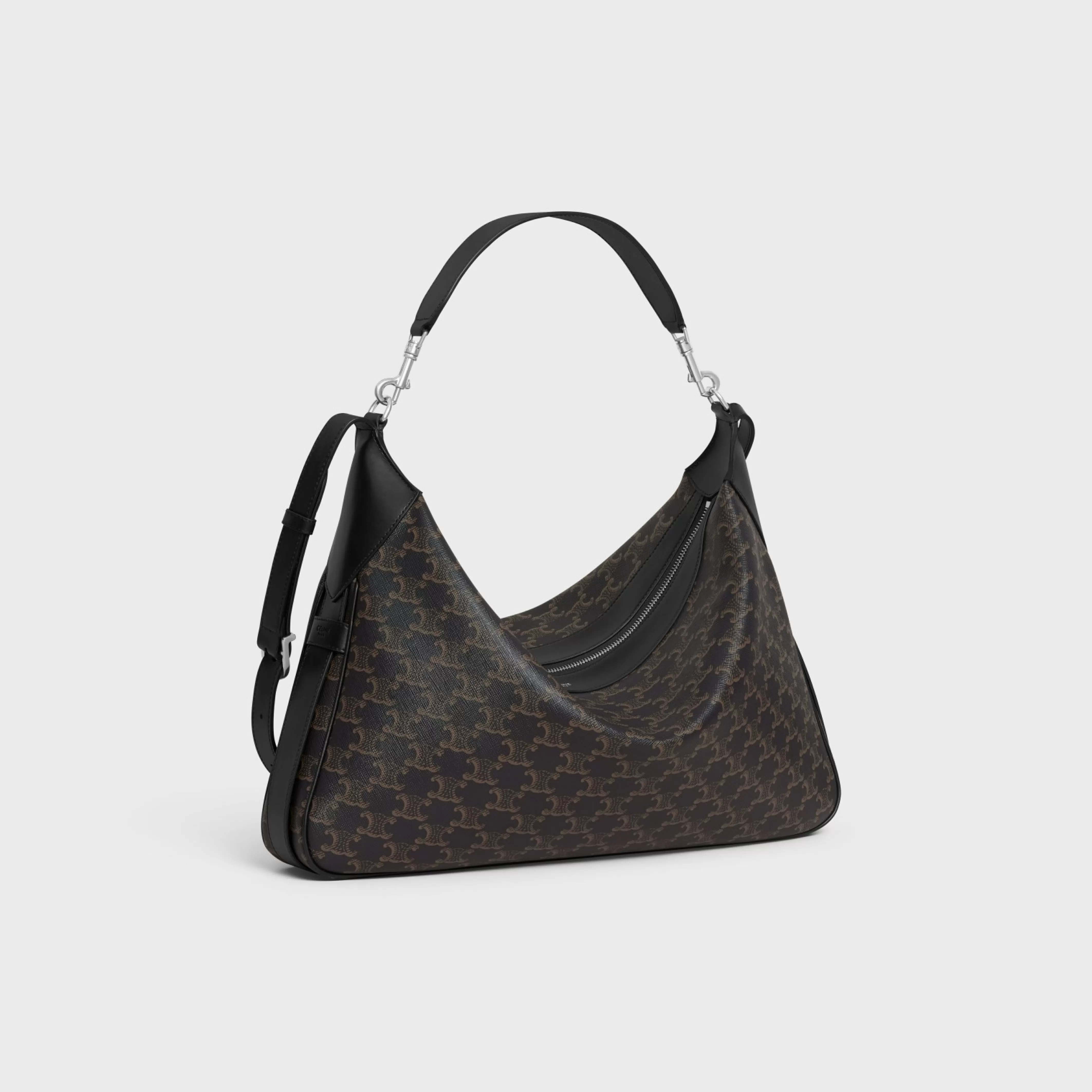 Large Strap Romy in Triomphe canvas and calfskin^CELINE Fashion