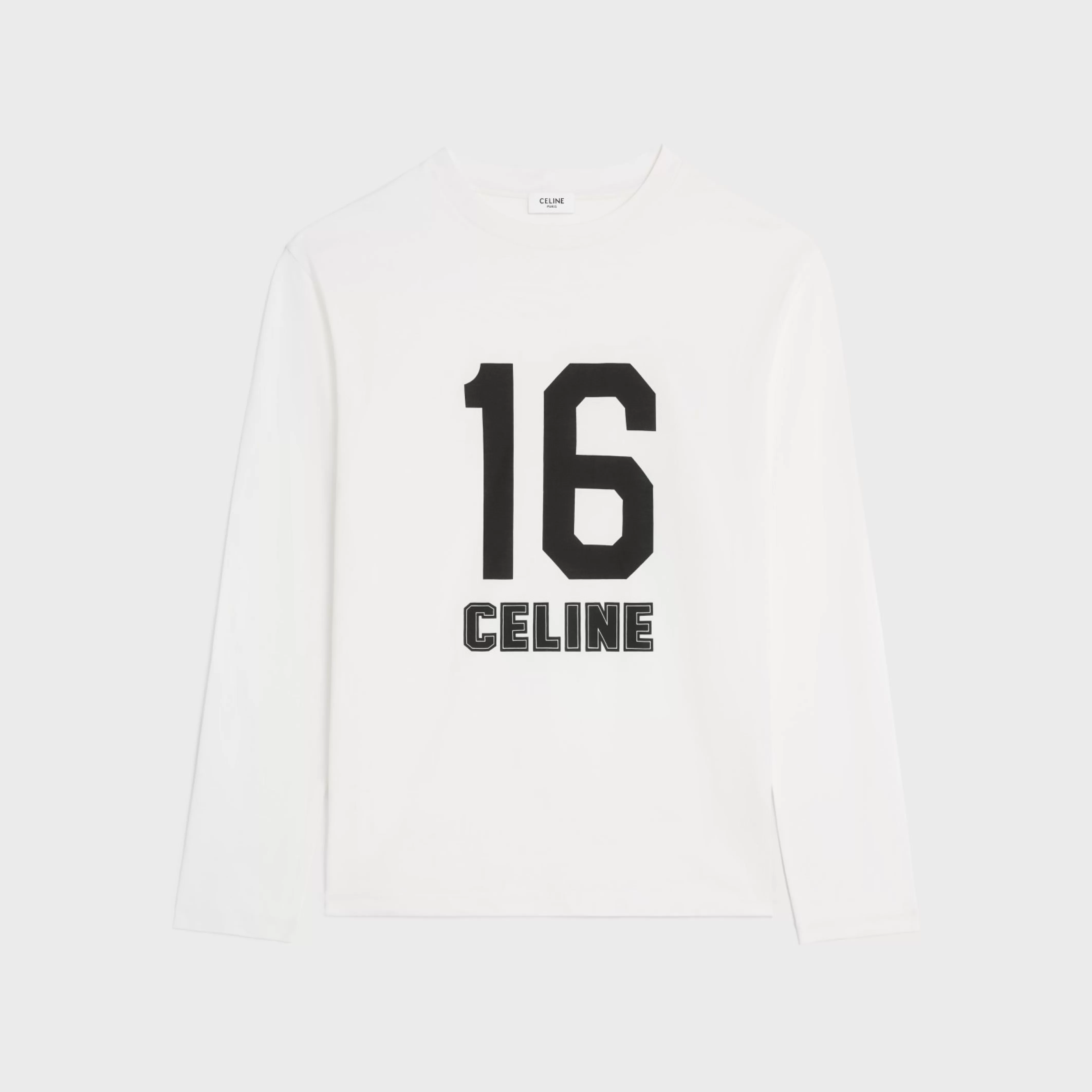 loose 16 t-shirt in cotton jersey^CELINE Online