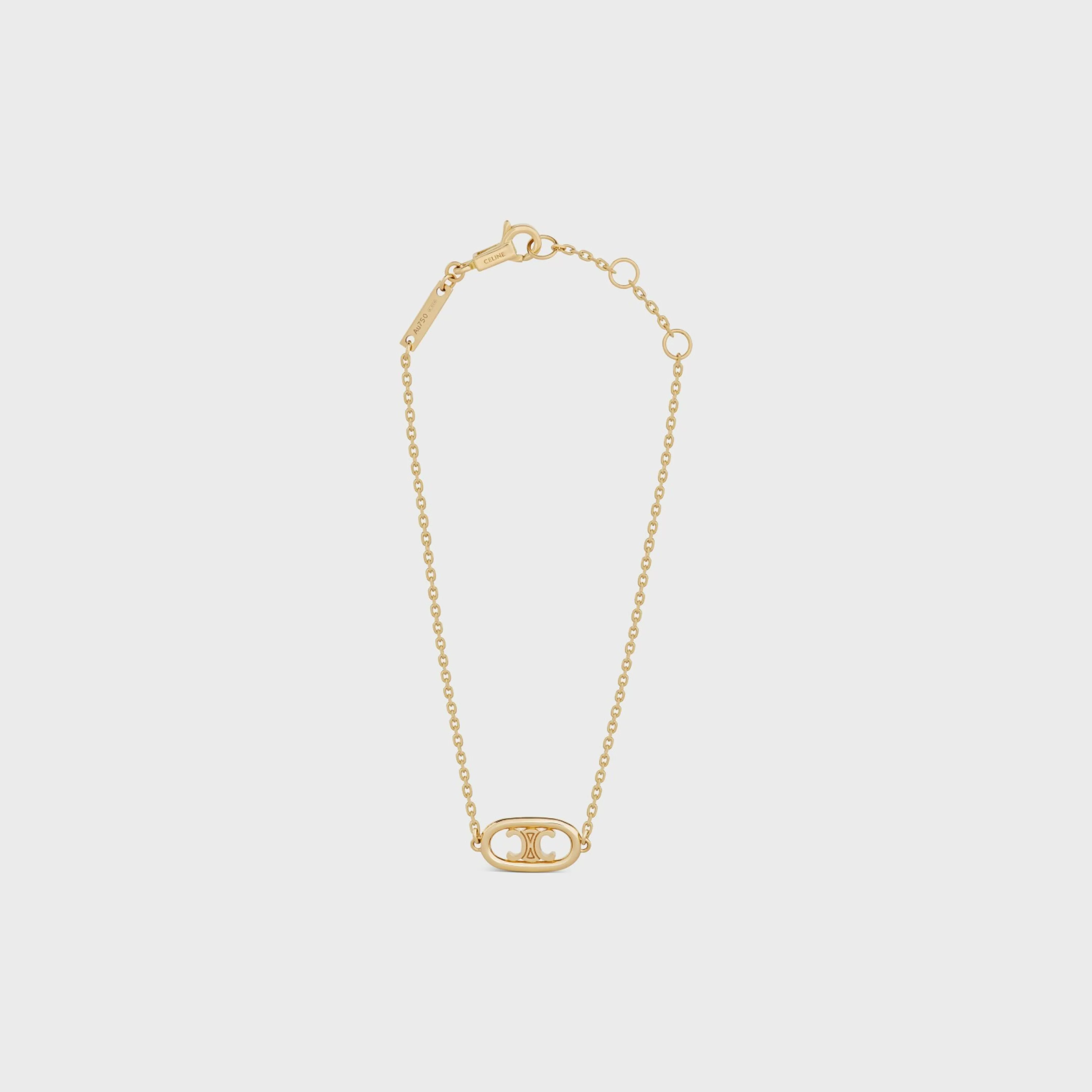 Maillon Triomphe Bracelet in Yellow Gold^CELINE Clearance