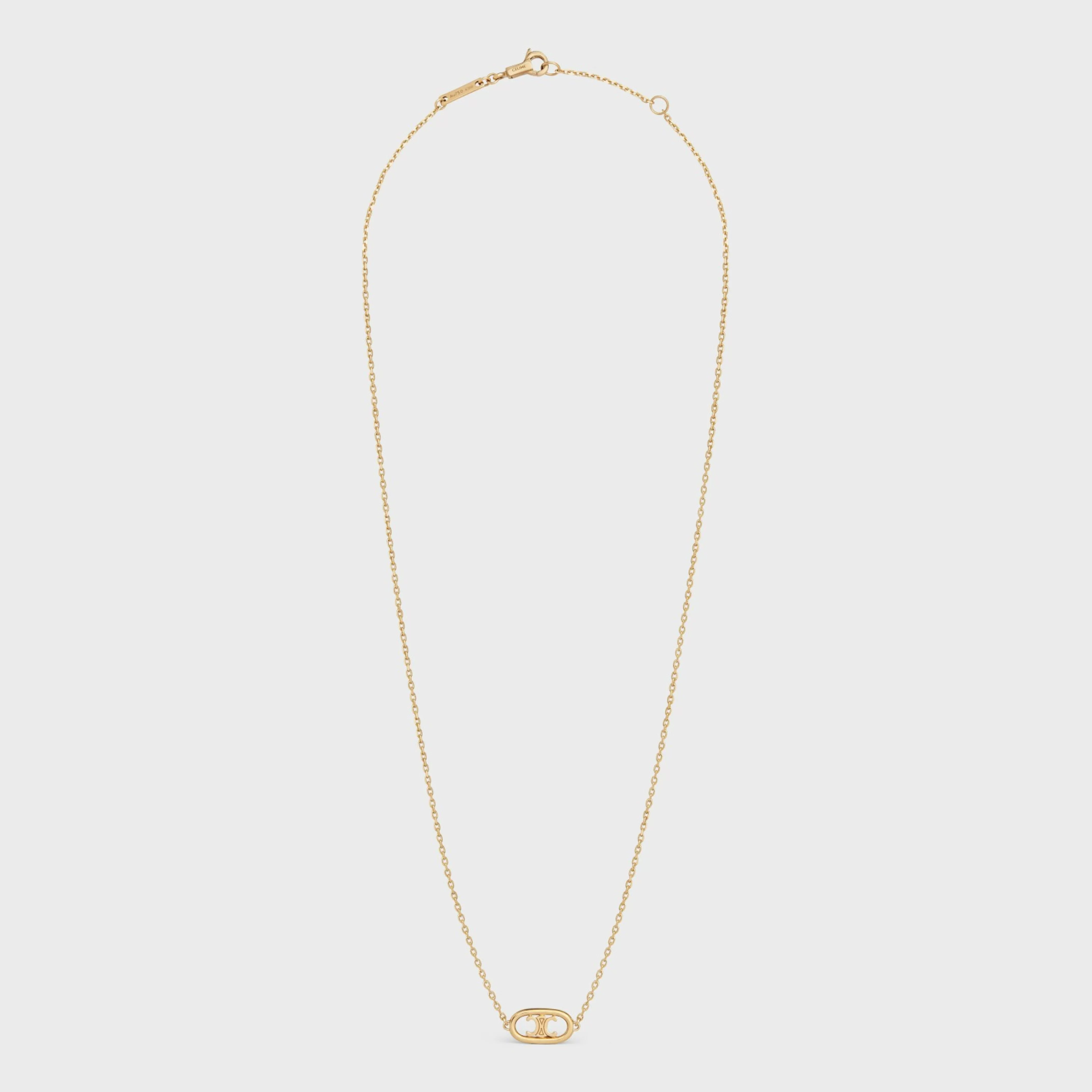 Maillon Triomphe Necklace in Yellow Gold^CELINE Clearance