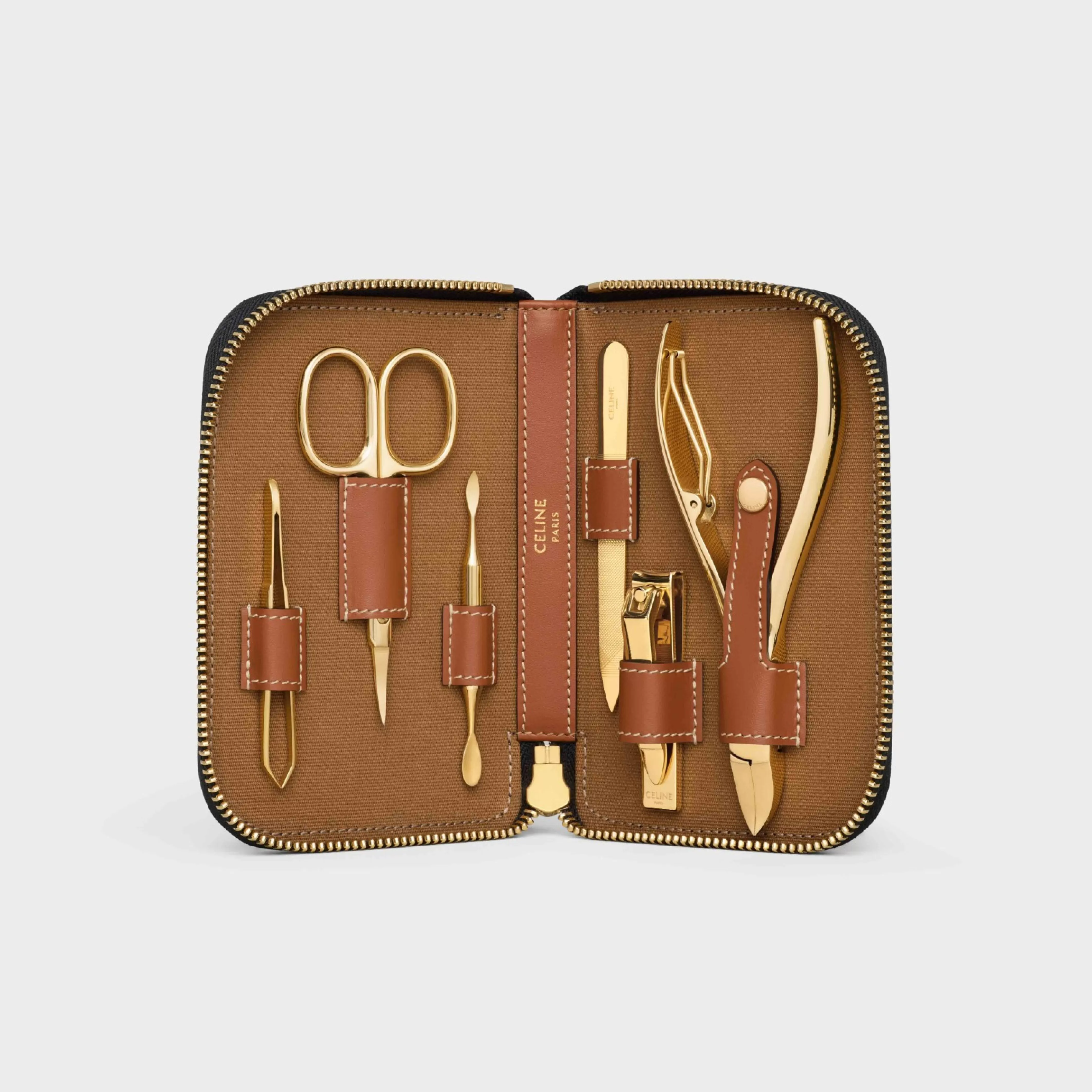 Manicure kit in triomphe canvas^CELINE Cheap