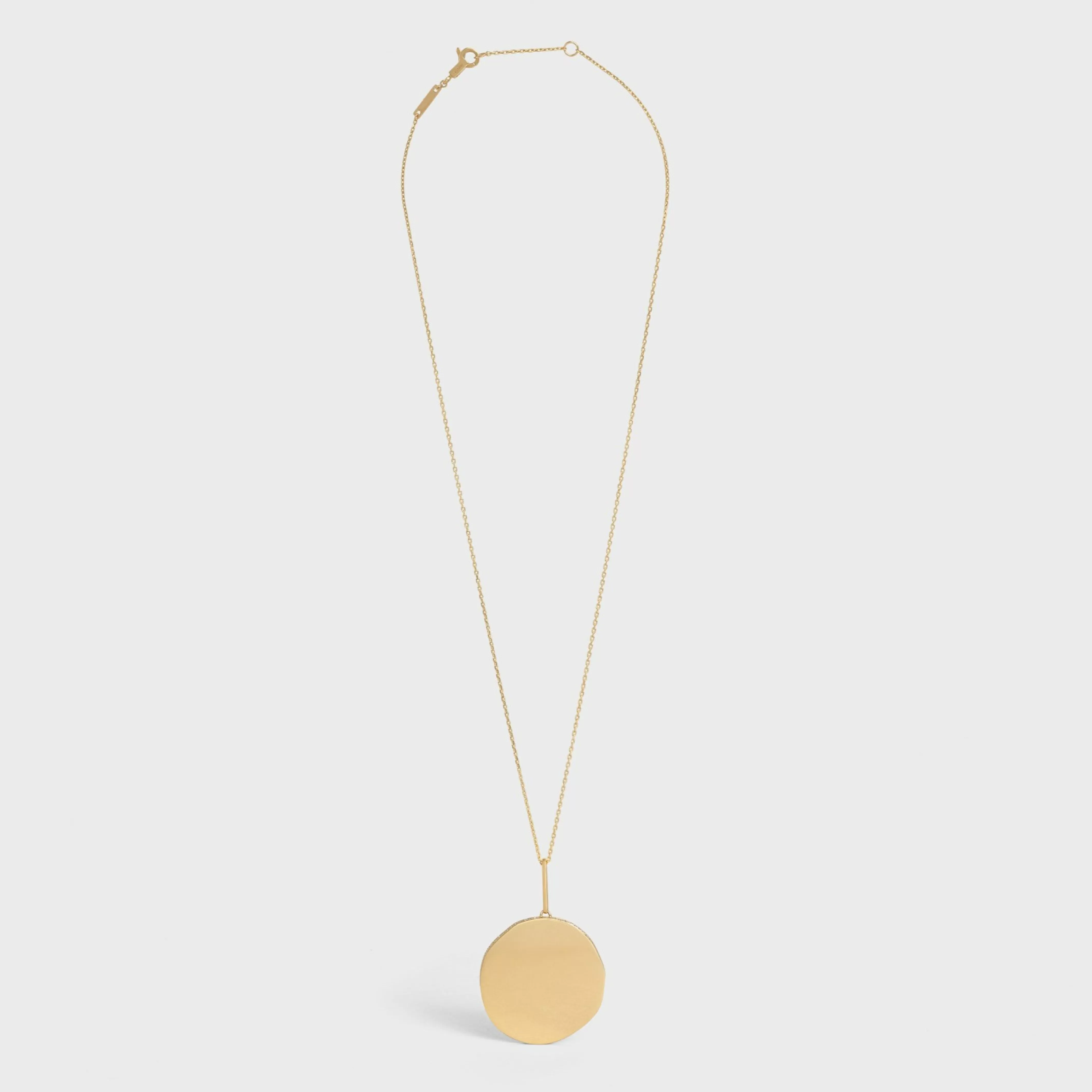 Medaille Large Necklace in Yellow Gold and Diamonds^CELINE Outlet