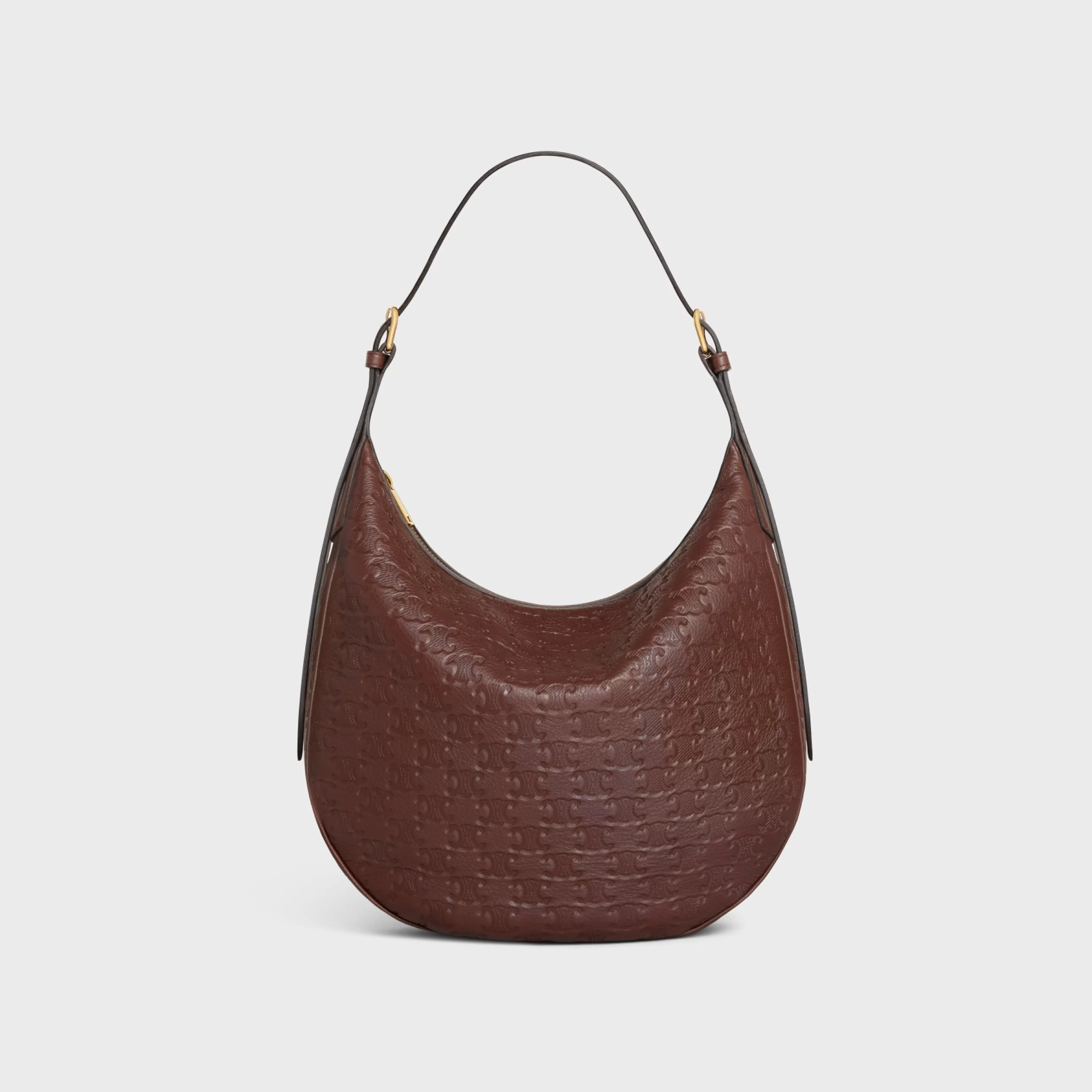 MEDIUM HELOÏSE BAG CUIR TRIOMPHE in SUPPLE CALFSKIN WITH TRIOMPHE ALL-OVER^CELINE Shop