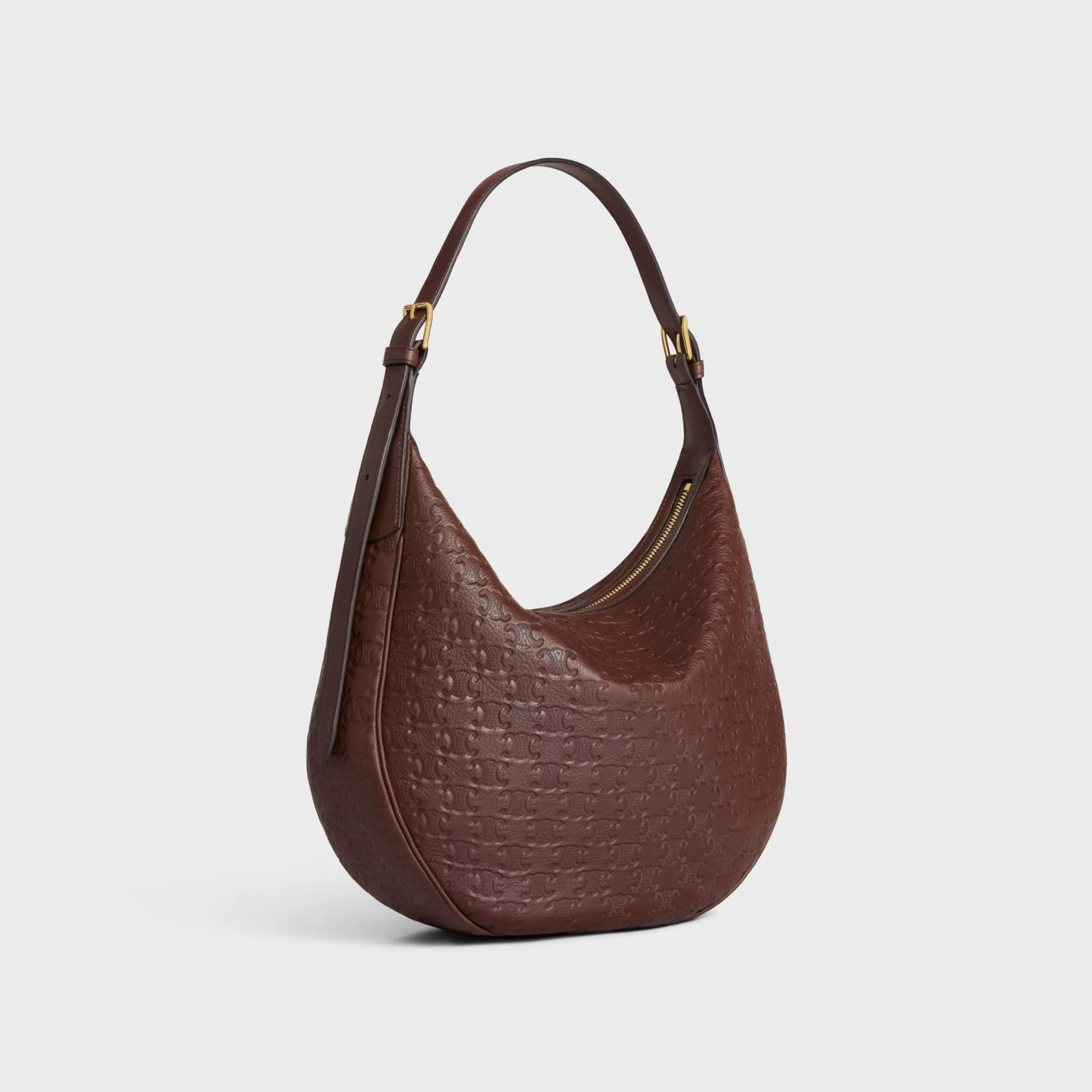MEDIUM HELOÏSE BAG CUIR TRIOMPHE in SUPPLE CALFSKIN WITH TRIOMPHE ALL-OVER^CELINE Shop