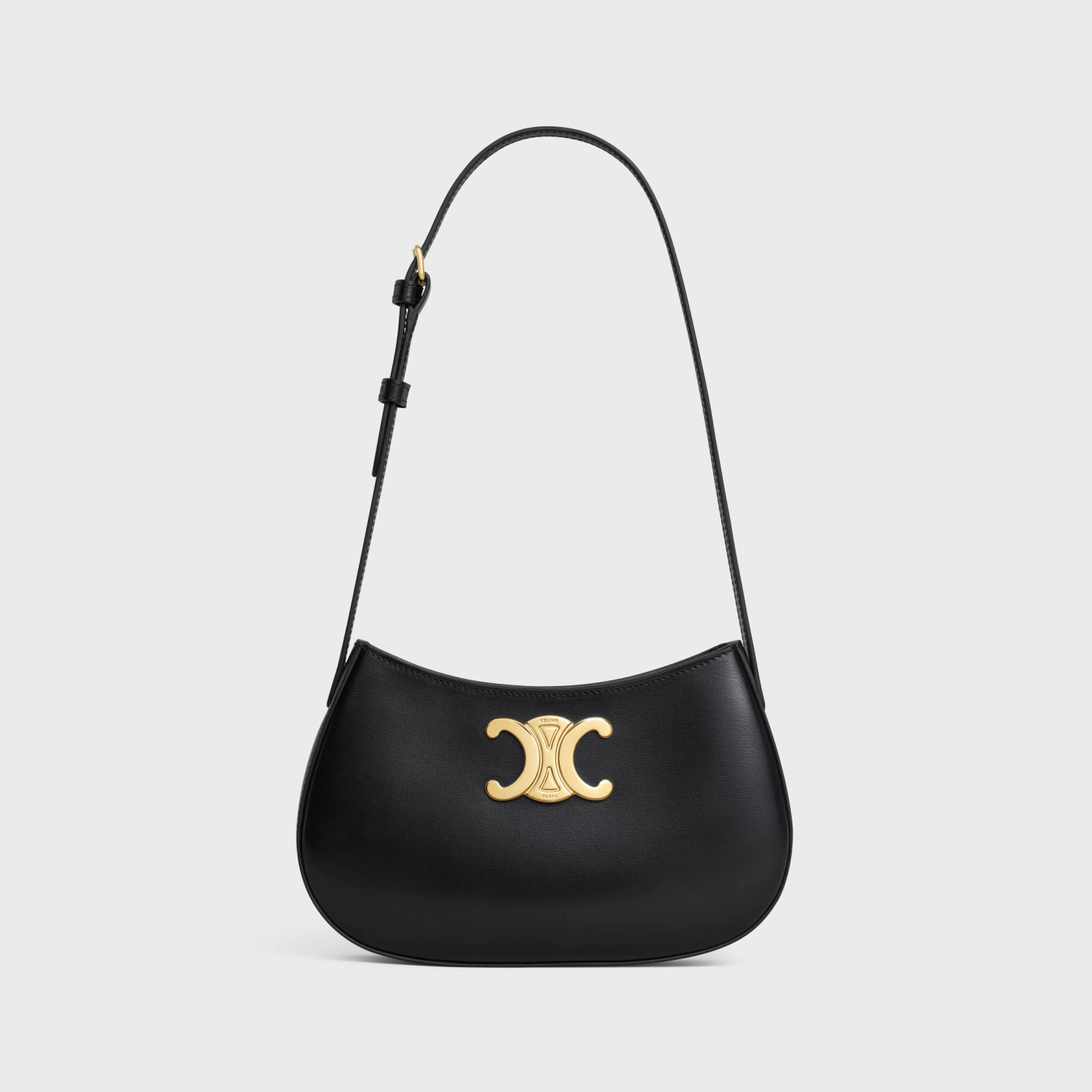 MEDIUM TILLY BAG in shiny calfskin^CELINE Fashion