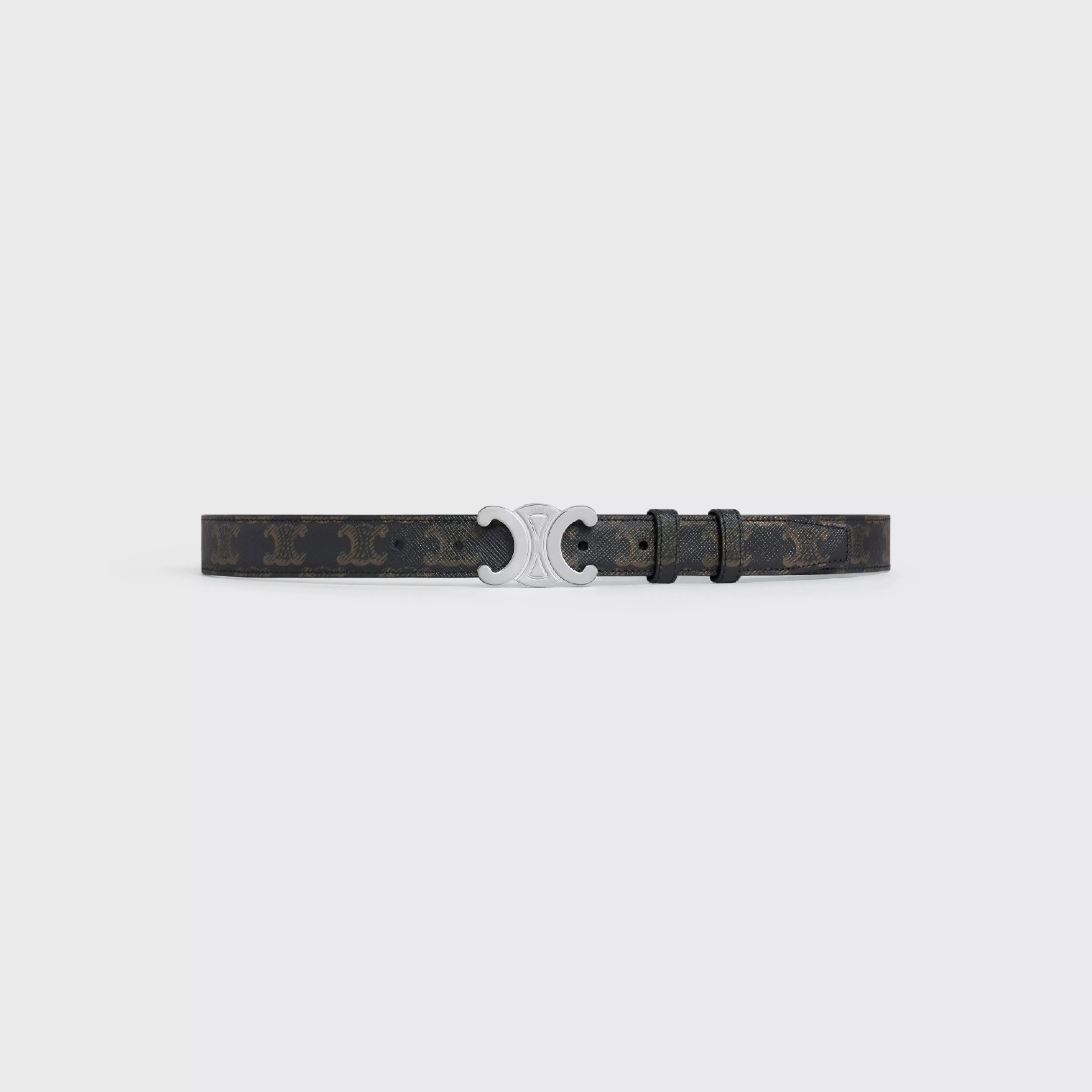 Medium Triomphe Belt in Triomphe Canvas^CELINE Store