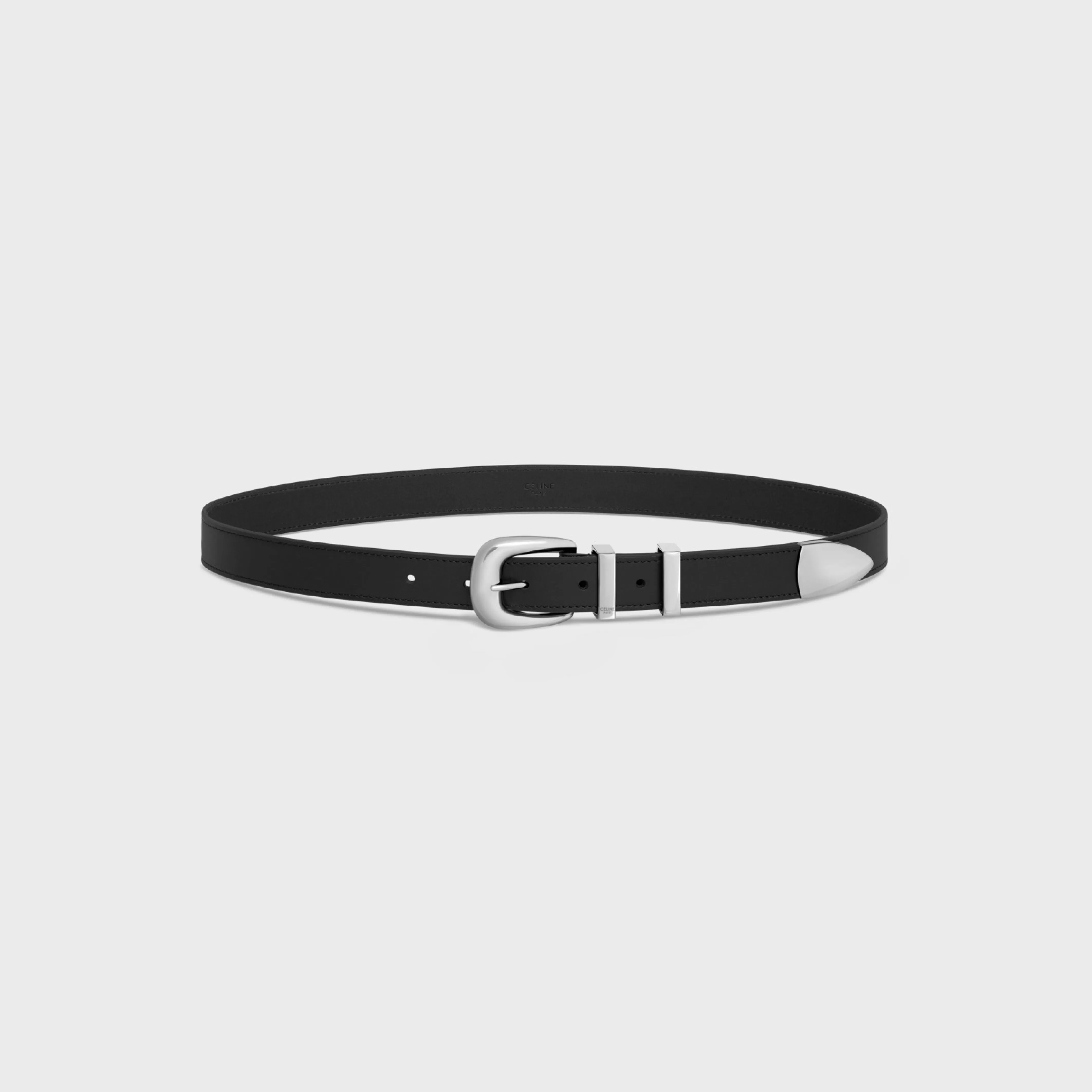 MEDIUM WESTERN BELT in VINTAGE CALFSKIN^CELINE Hot