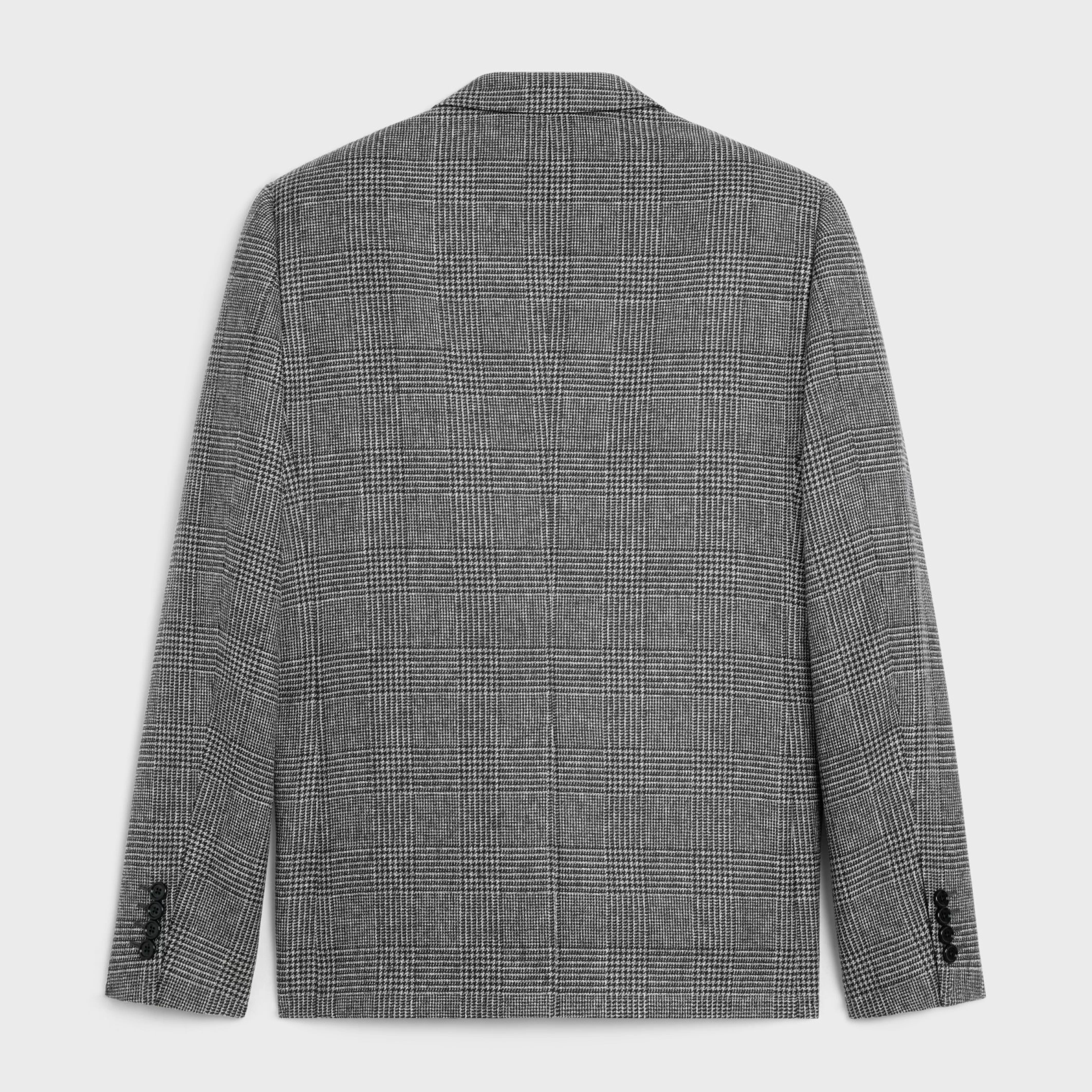 mods jacket in prince of wales wool^CELINE Store