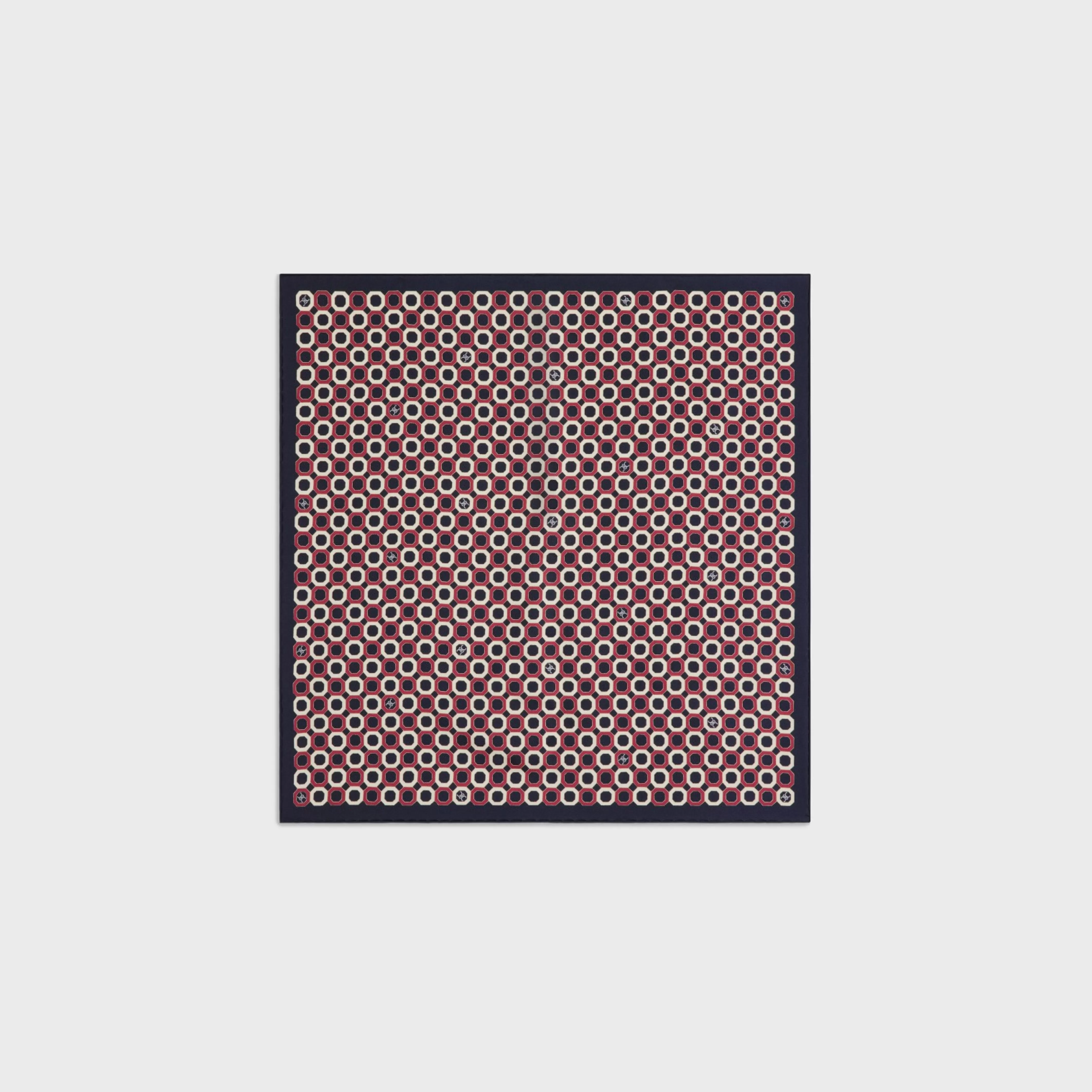 octagon bandana in silk twill^CELINE New