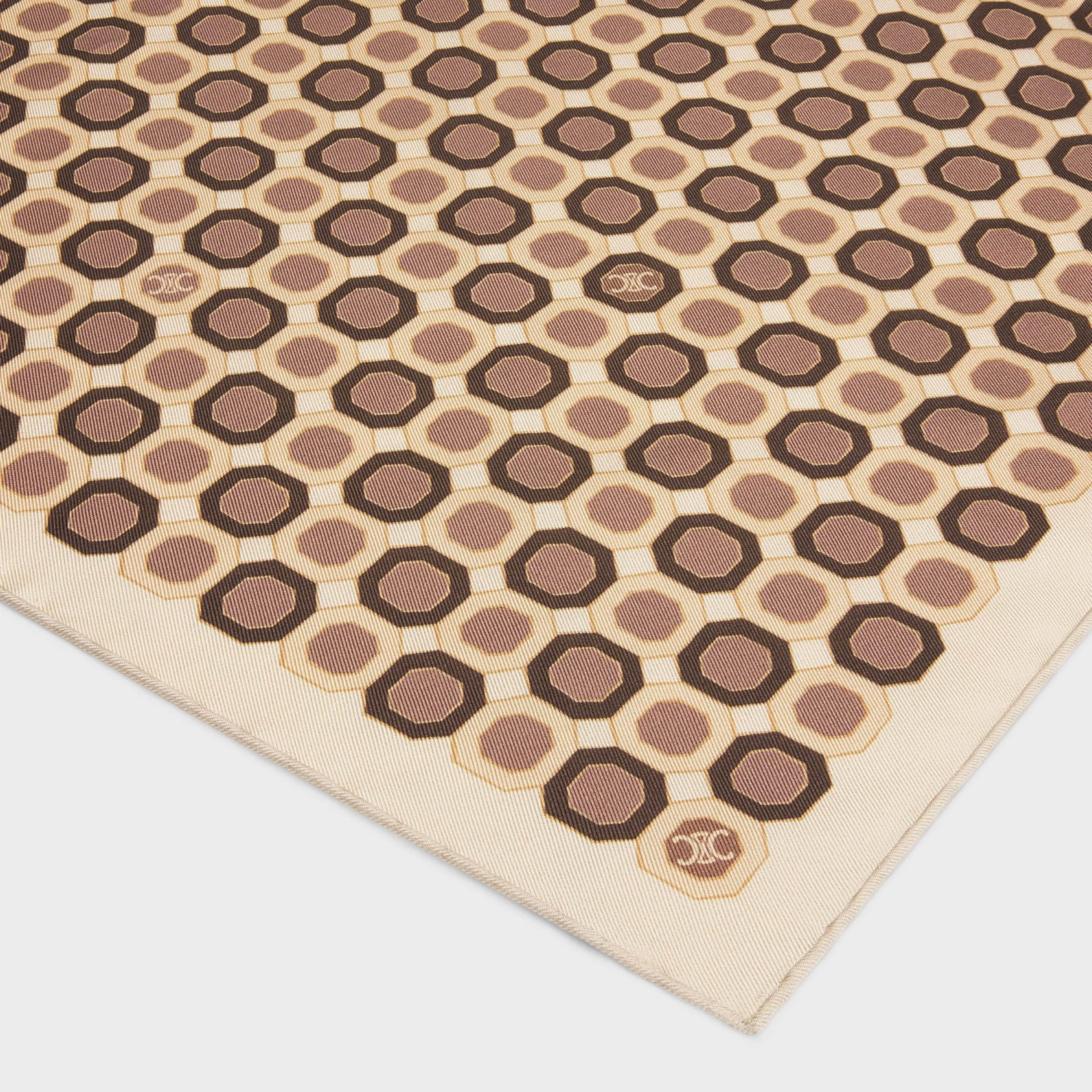 octagon bandana in silk twill^CELINE Cheap