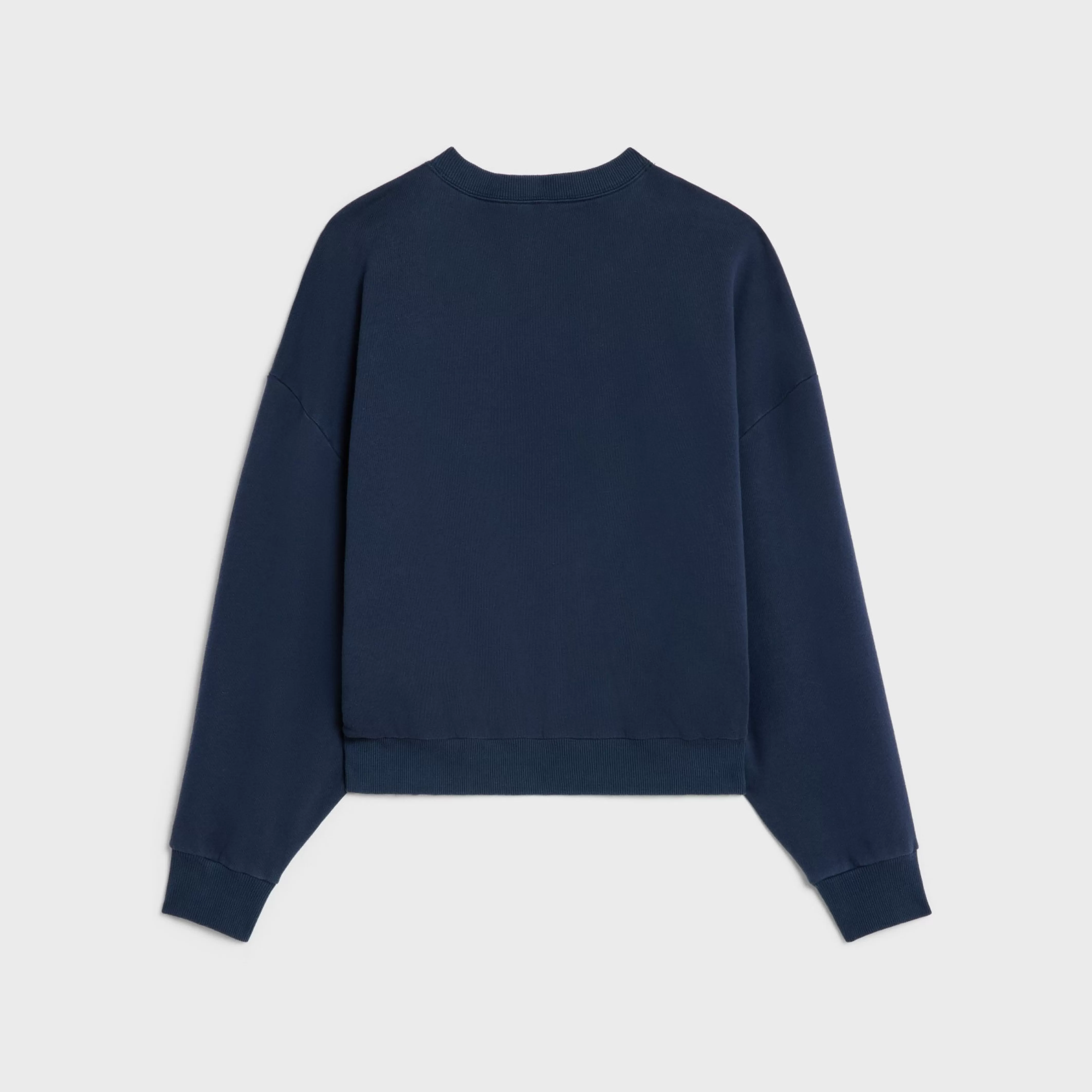 oversized sweatshirt in cotton fleece^CELINE Discount