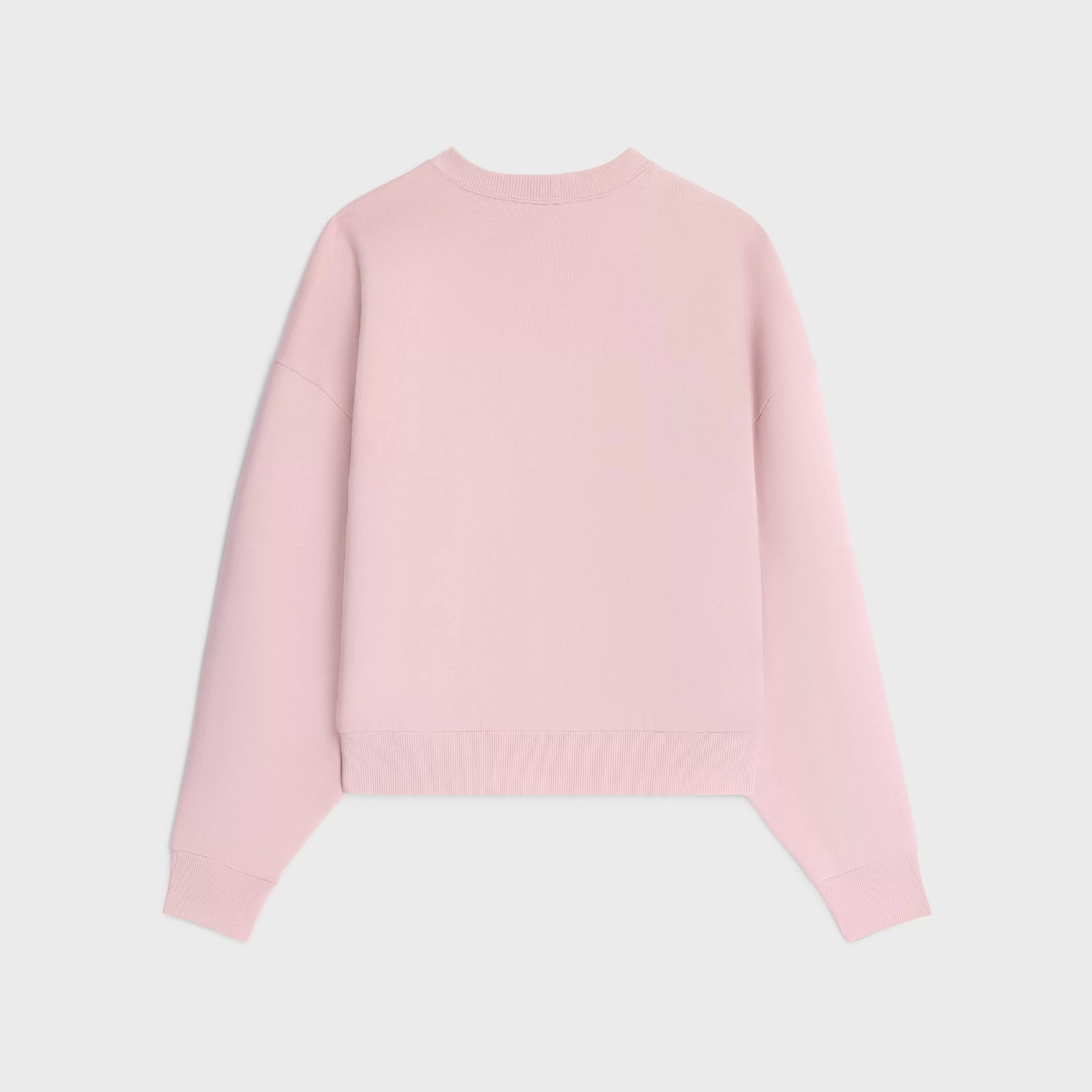 oversized sweatshirt in cotton fleece^CELINE Cheap