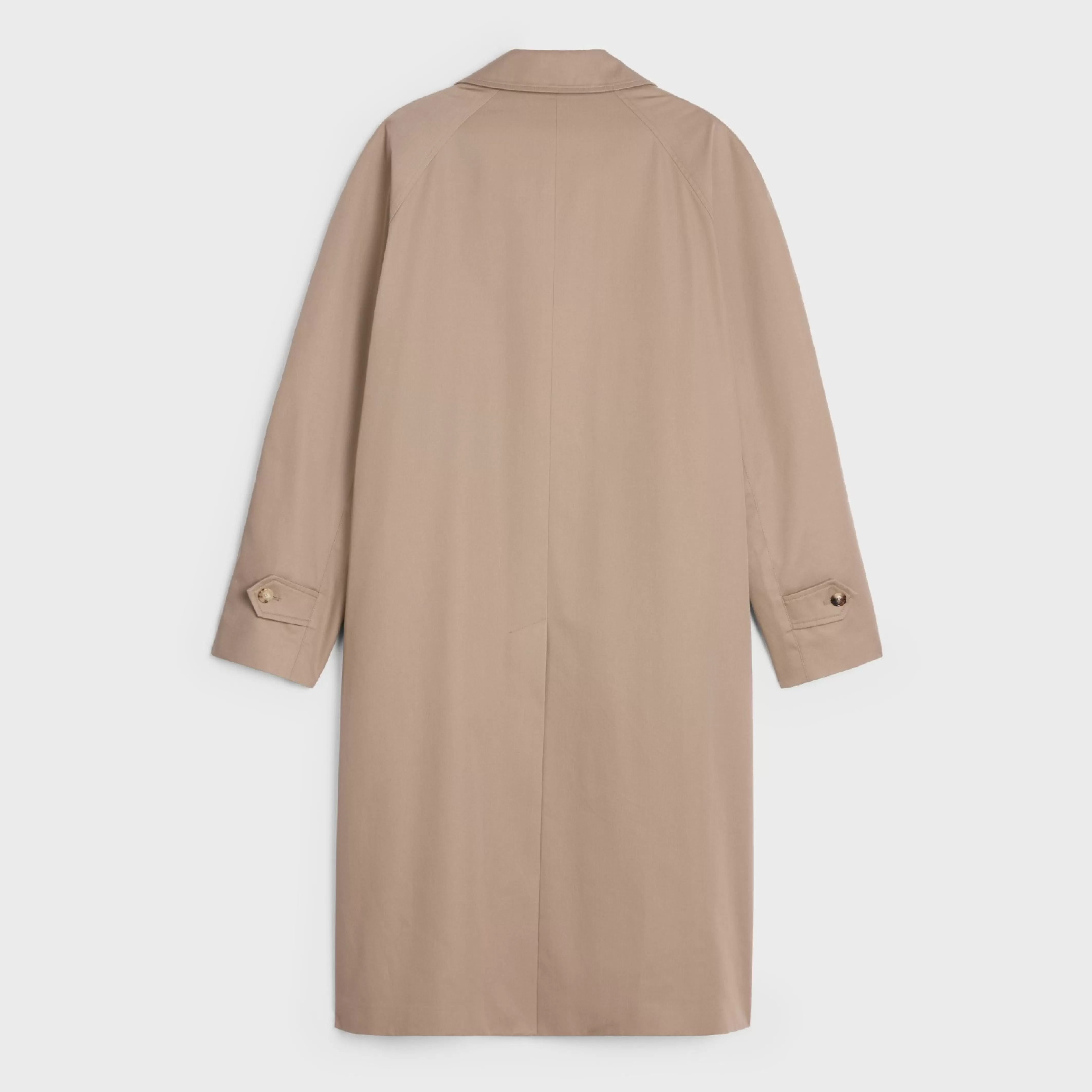 oversized mac coat in technical cotton^CELINE Cheap