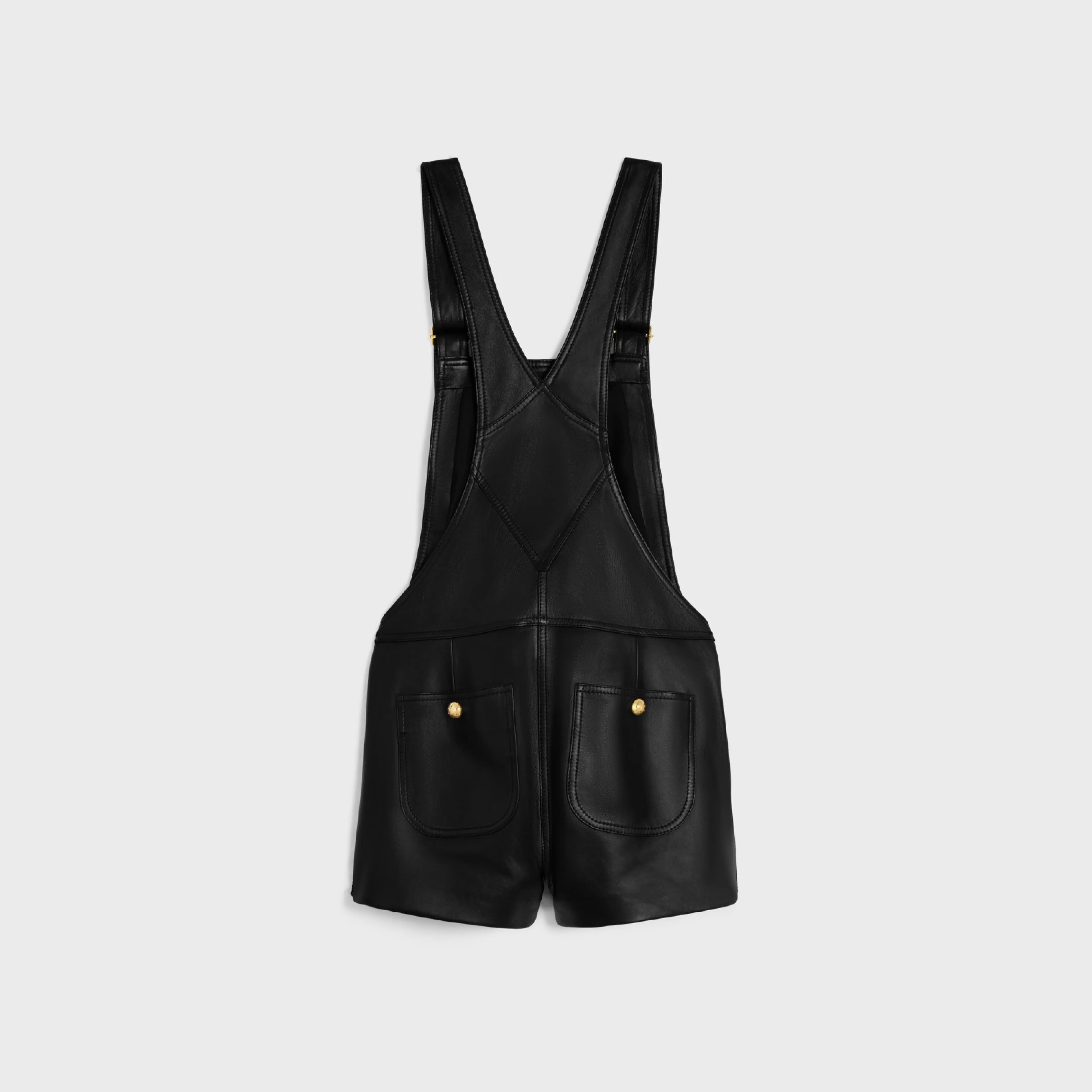 playsuit in soft lambskin^CELINE Shop