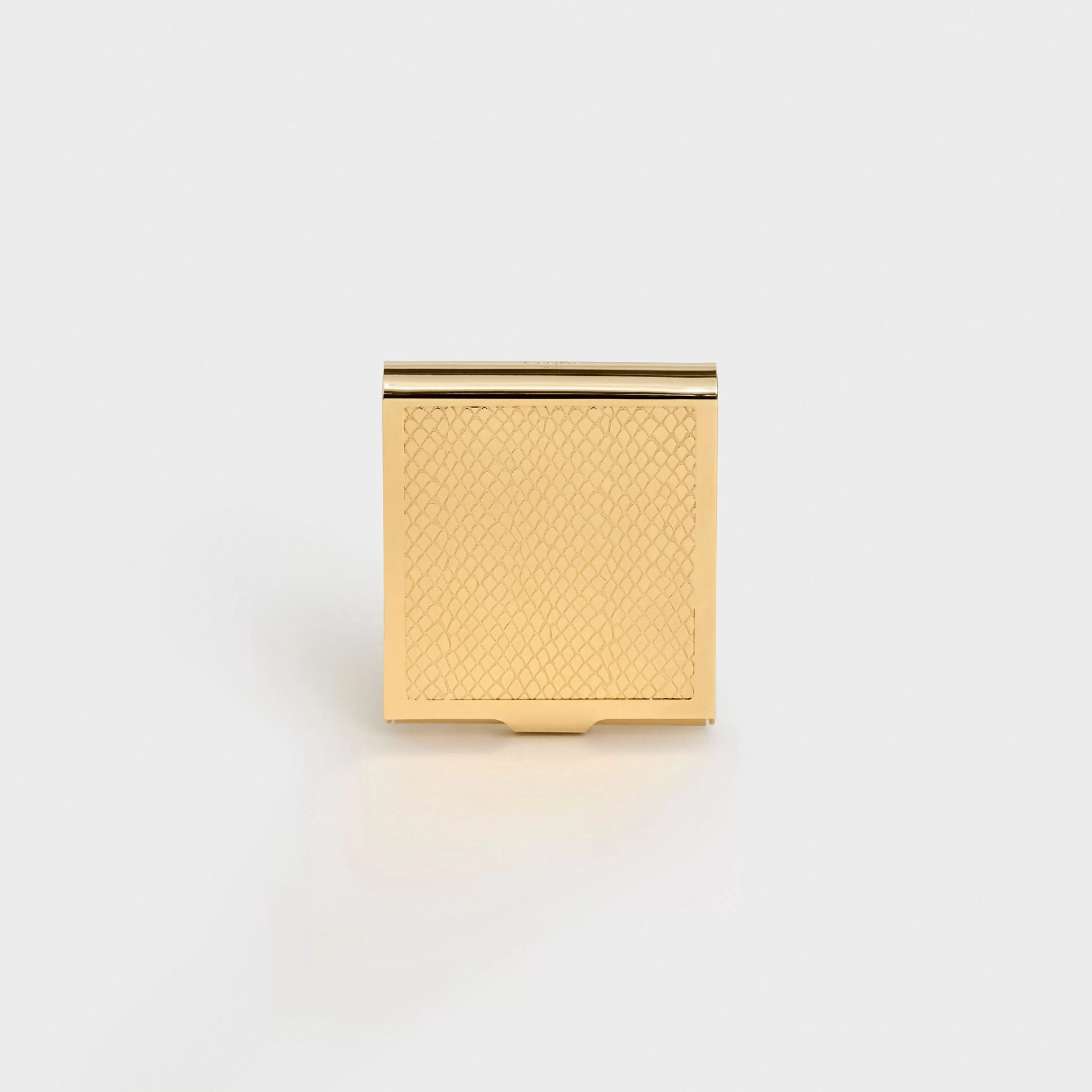 Python Engraved Matches Box in Brass^CELINE Cheap