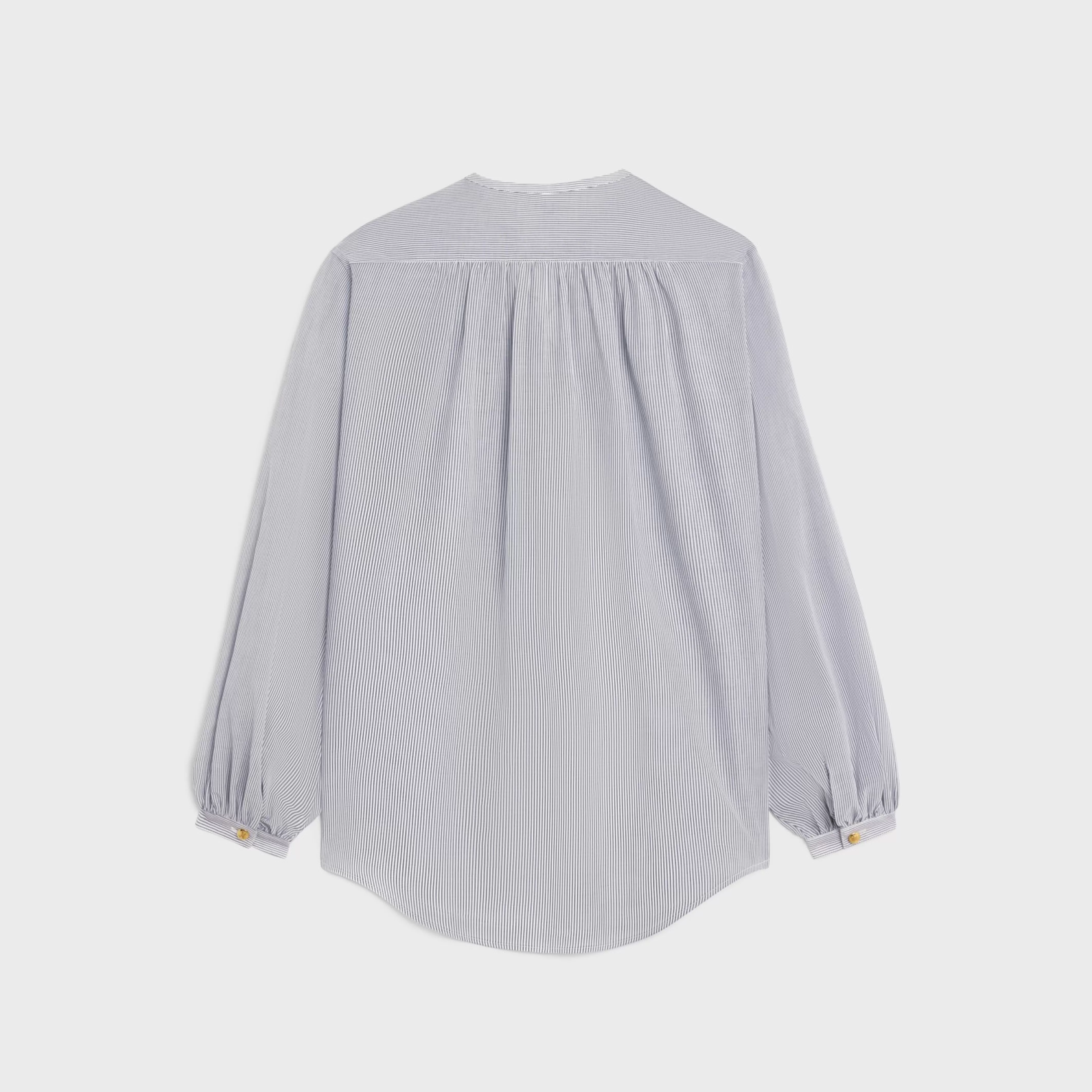 romy blouse in striped cotton voile^CELINE Discount