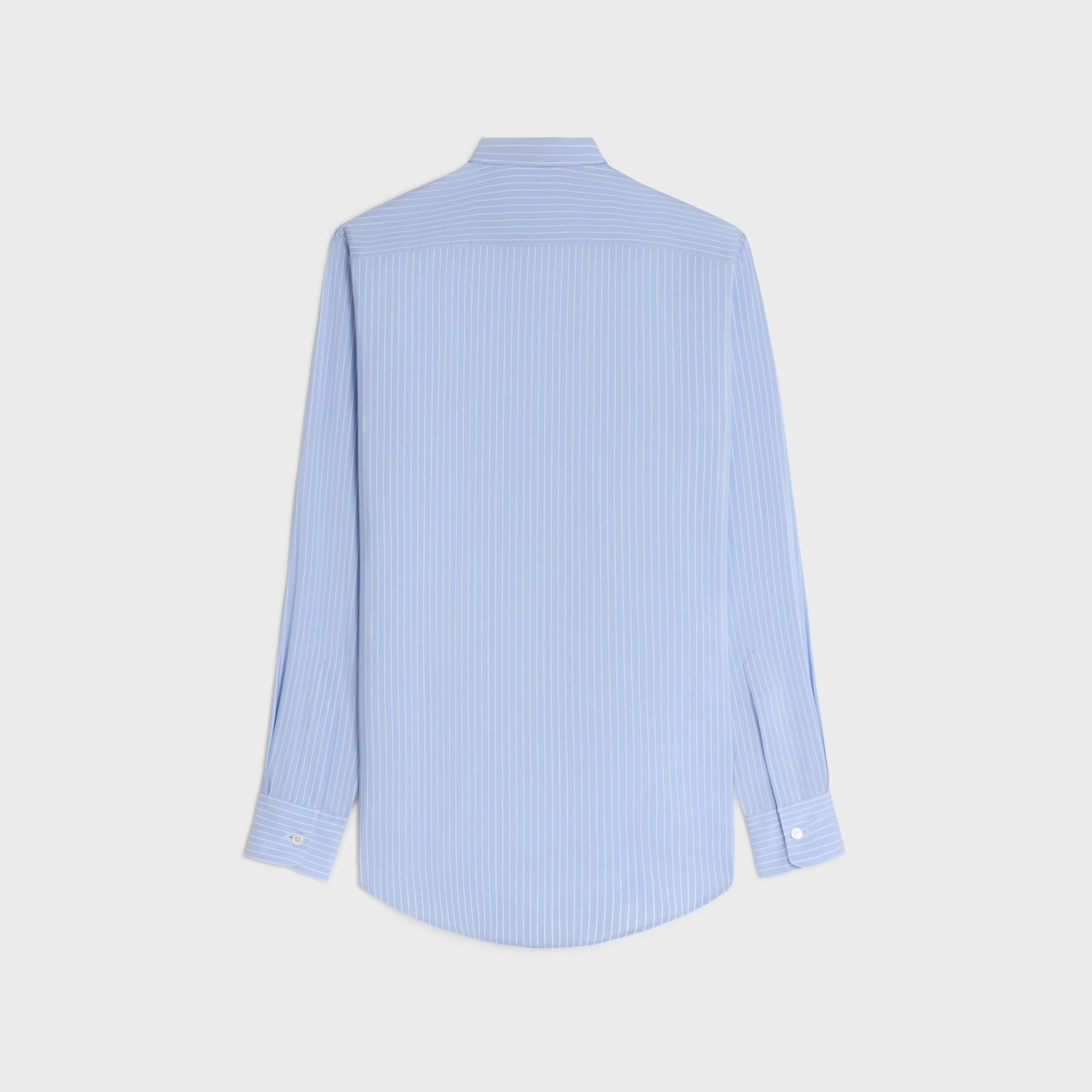 romy lavallière shirt in striped silk^CELINE Best Sale