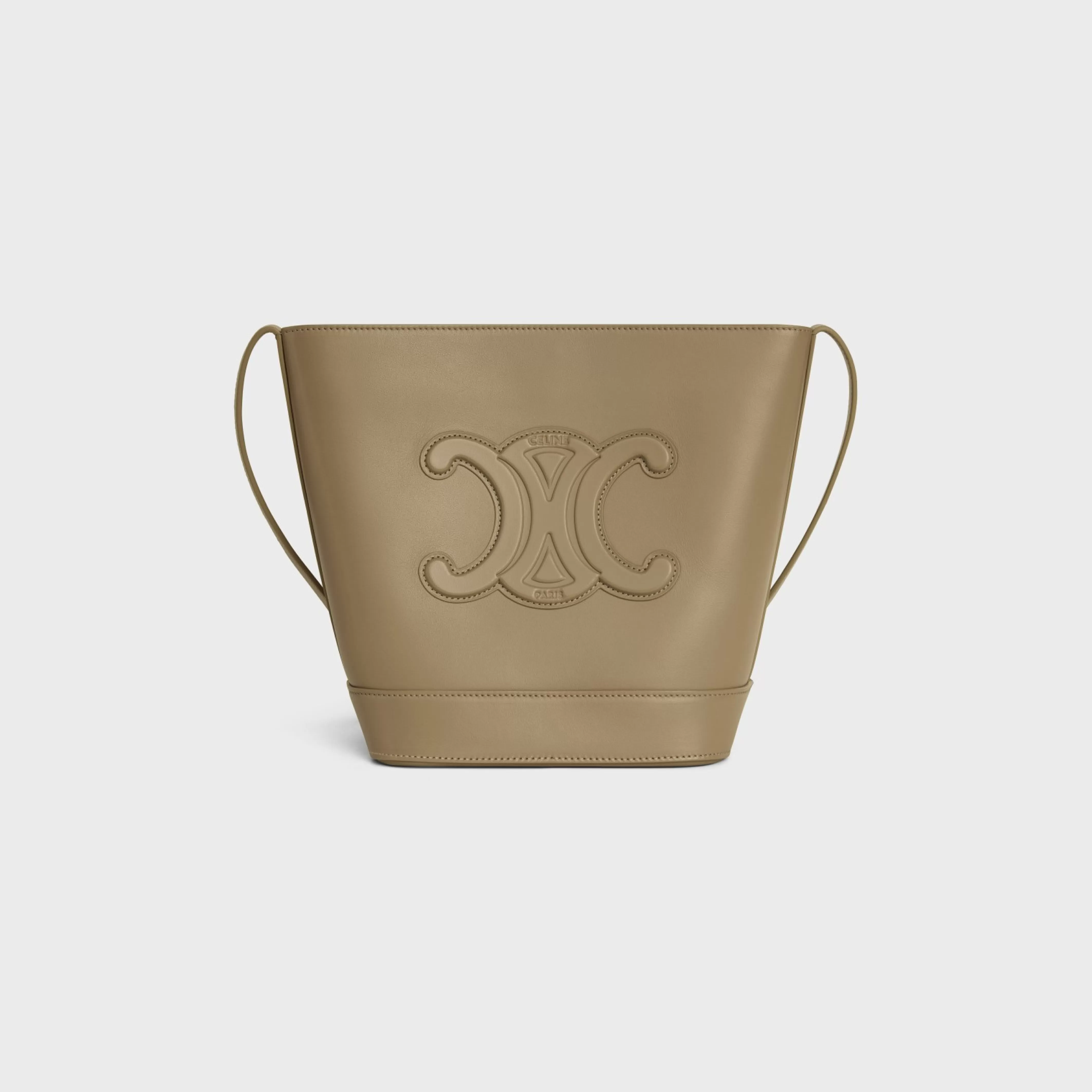 SMALL BUCKET CUIR TRIOMPHE in Smooth Calfskin^CELINE Sale