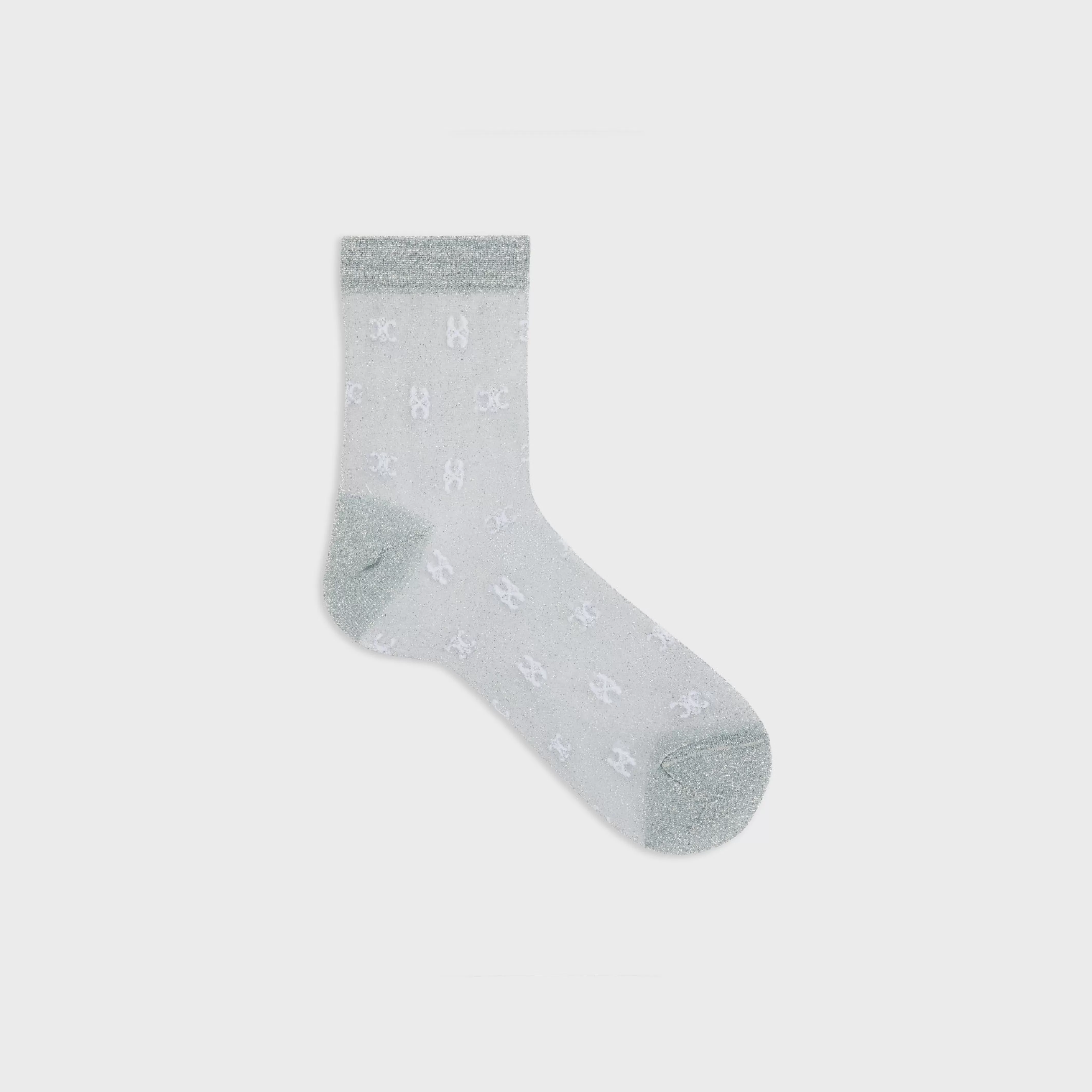 socks in monogram lurex^CELINE Store