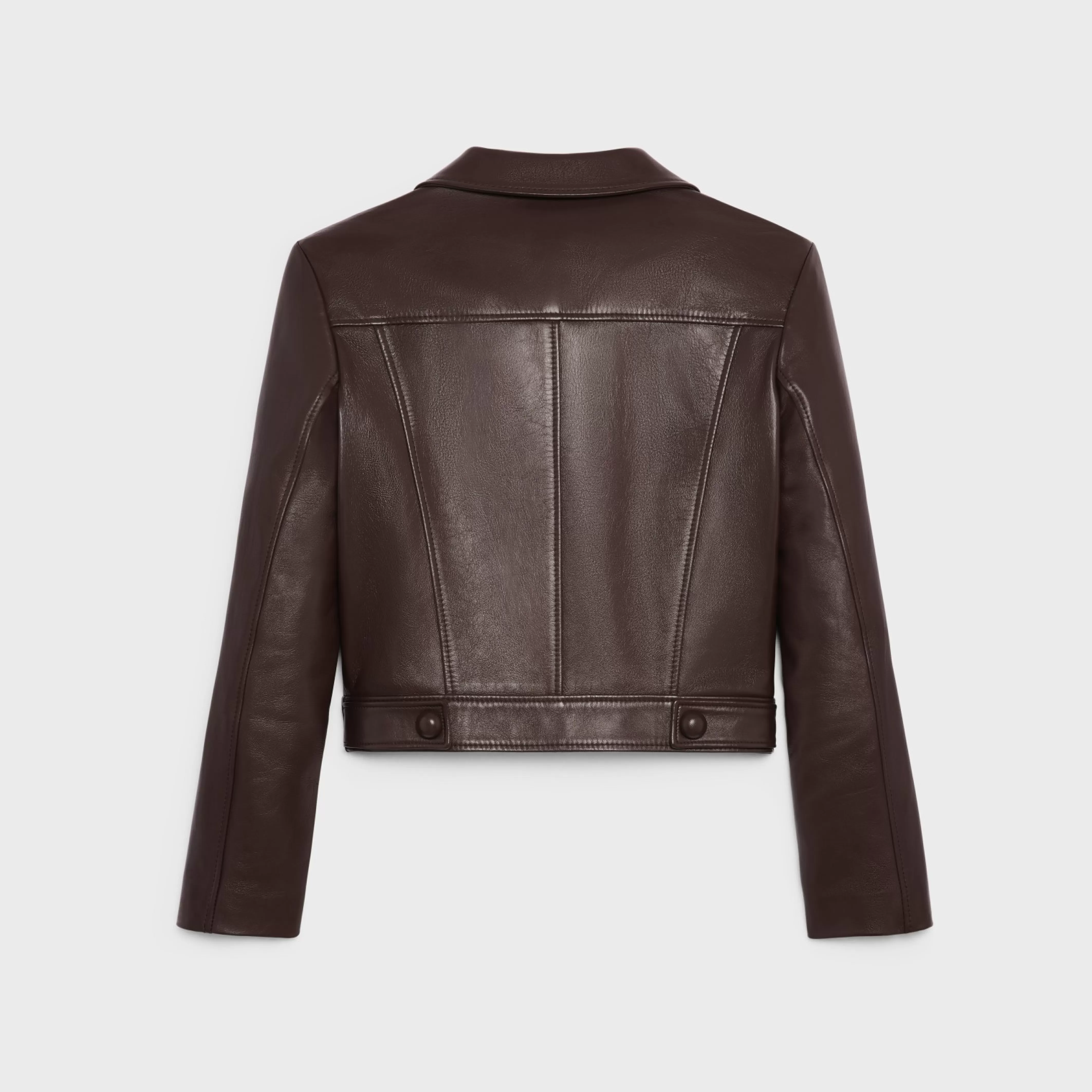 straight blouson jacket in soft lambskin^CELINE Sale