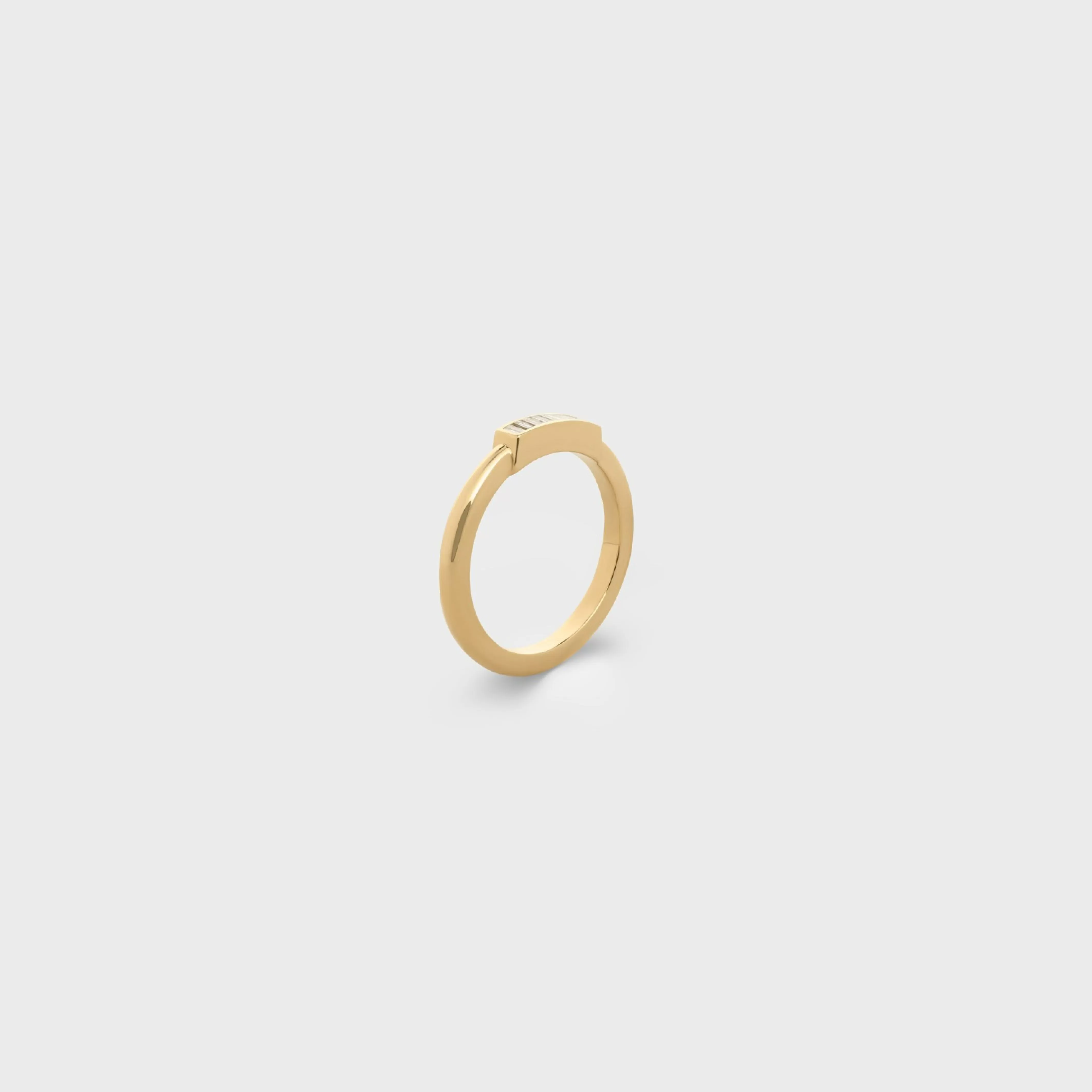 Systeme Ring in Yellow Gold and Diamonds^CELINE Flash Sale