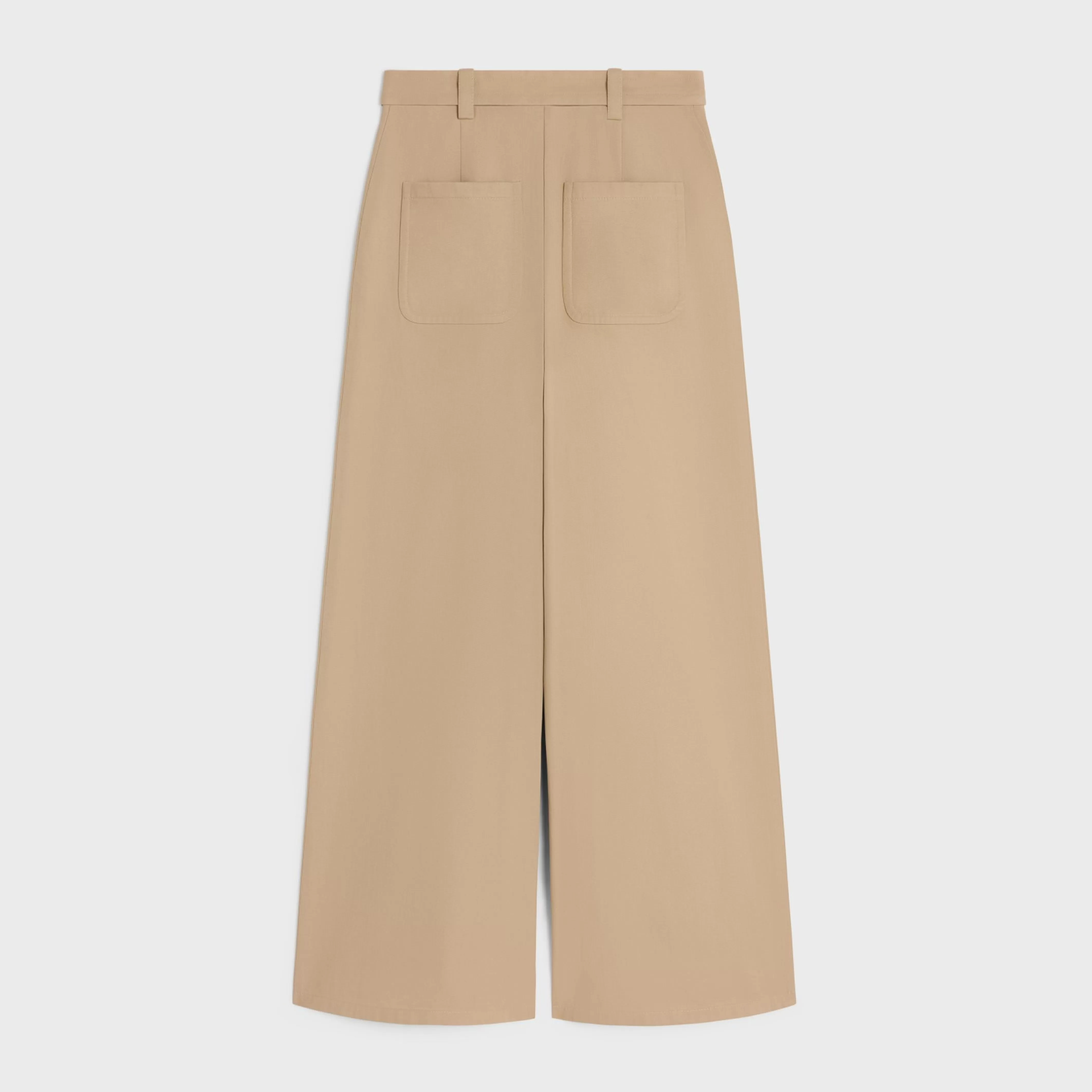 taillat pants in cotton twill^CELINE Best Sale