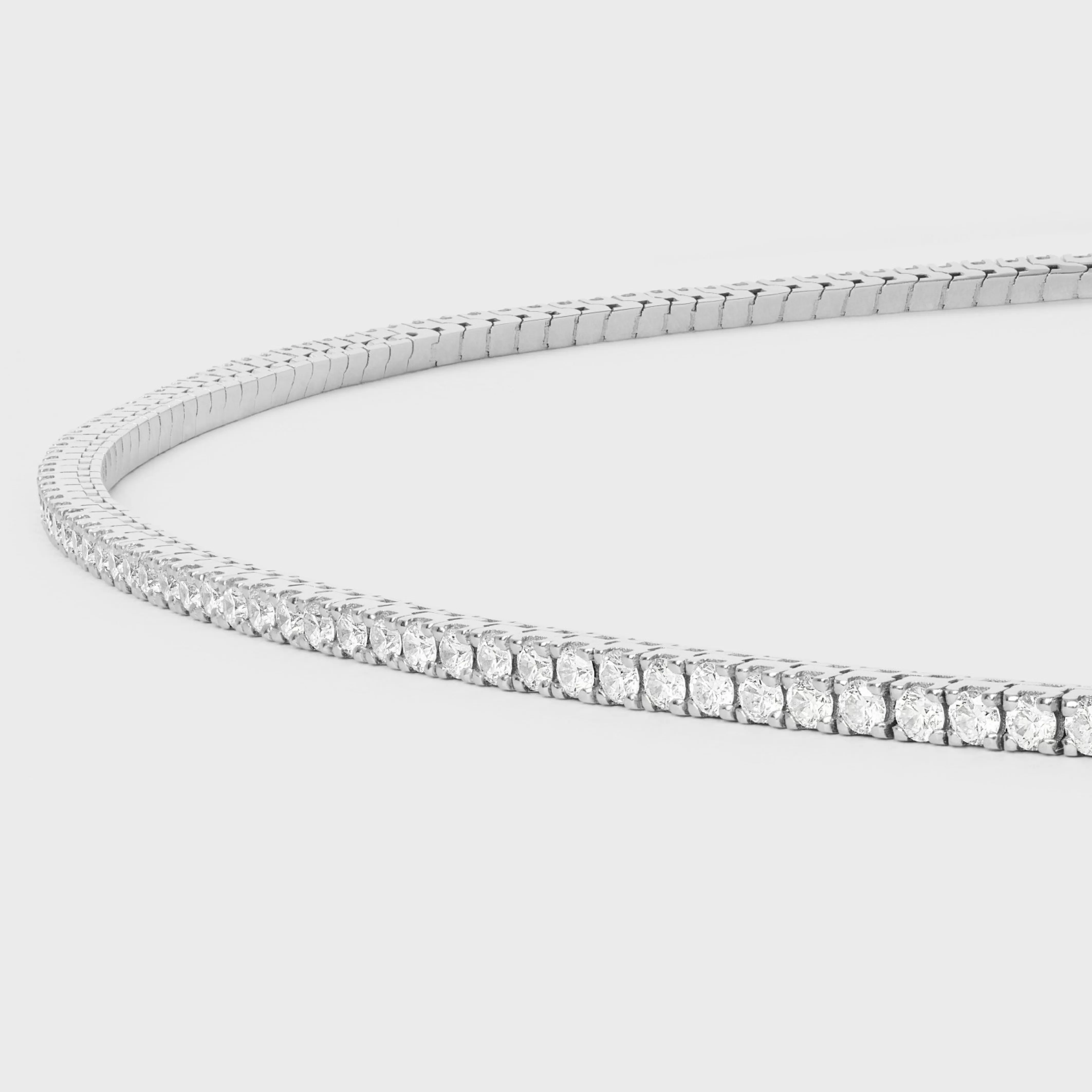 Tennis Necklace in White Gold and Diamonds^CELINE Hot