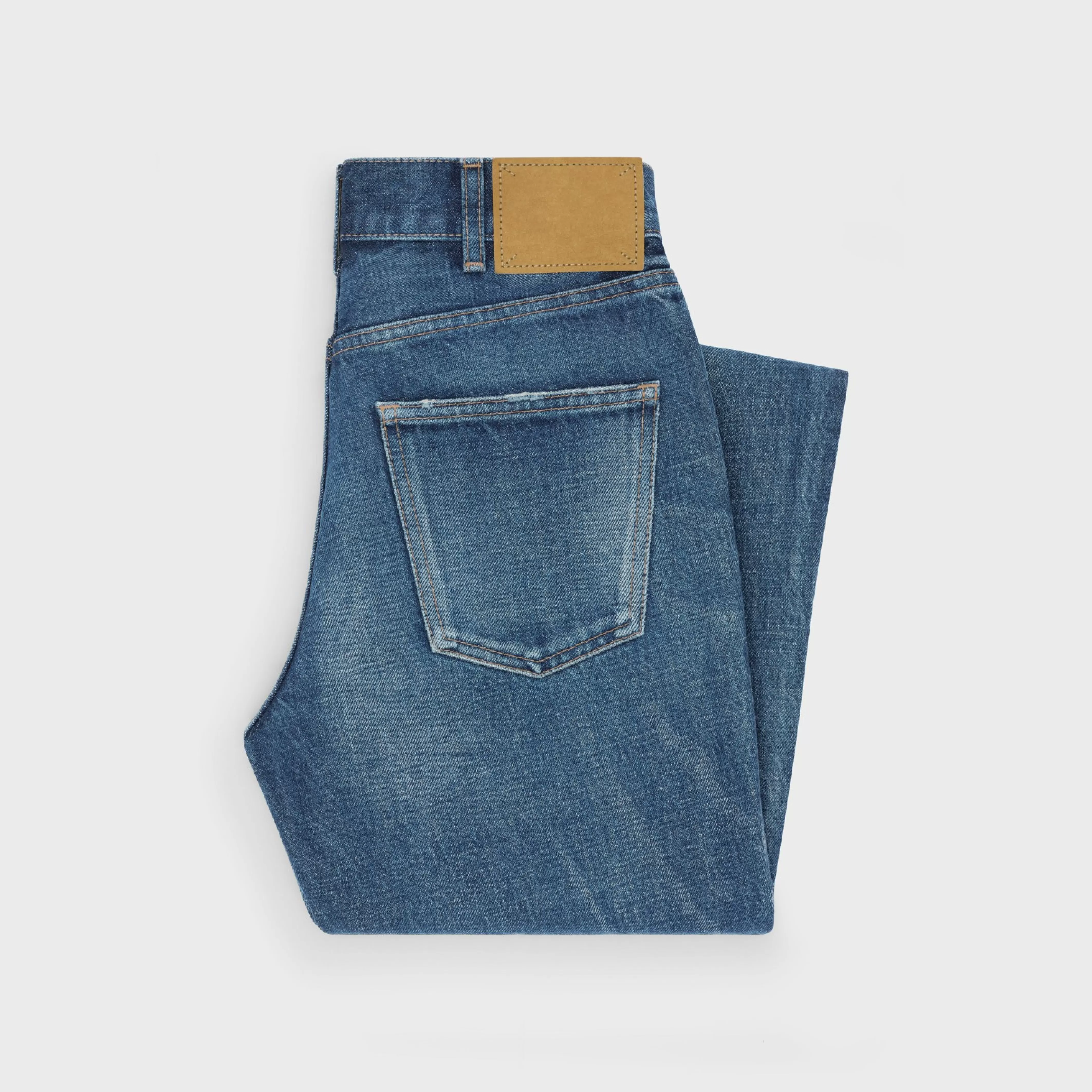 TESS JEANS IN DARK UNION WASH DENIM^CELINE Store